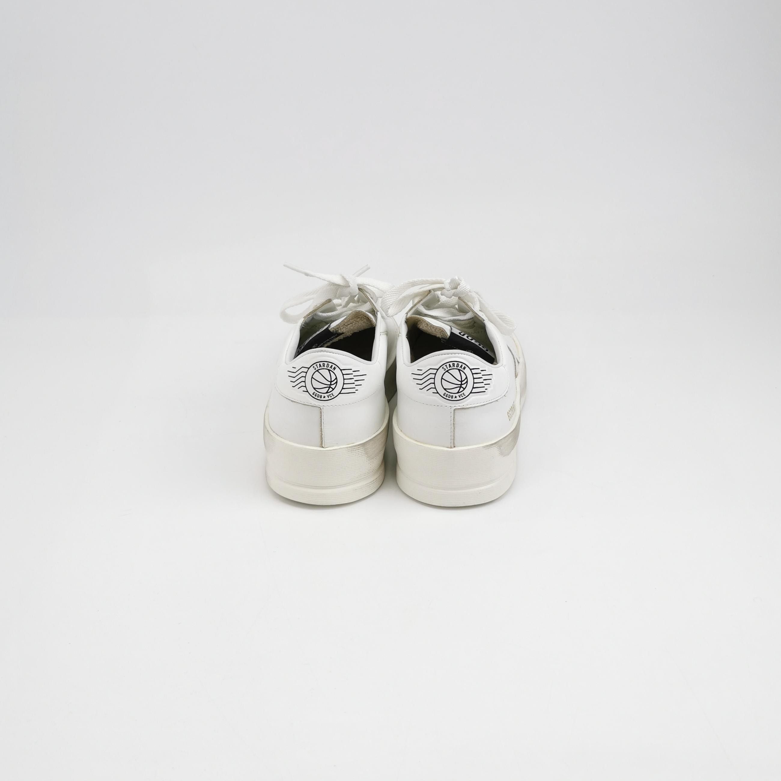 Golden Goose Golden Goose Stardan Leather Low-Top Sneakers EU 40 Size US 7 / EU 40 - 5 Thumbnail