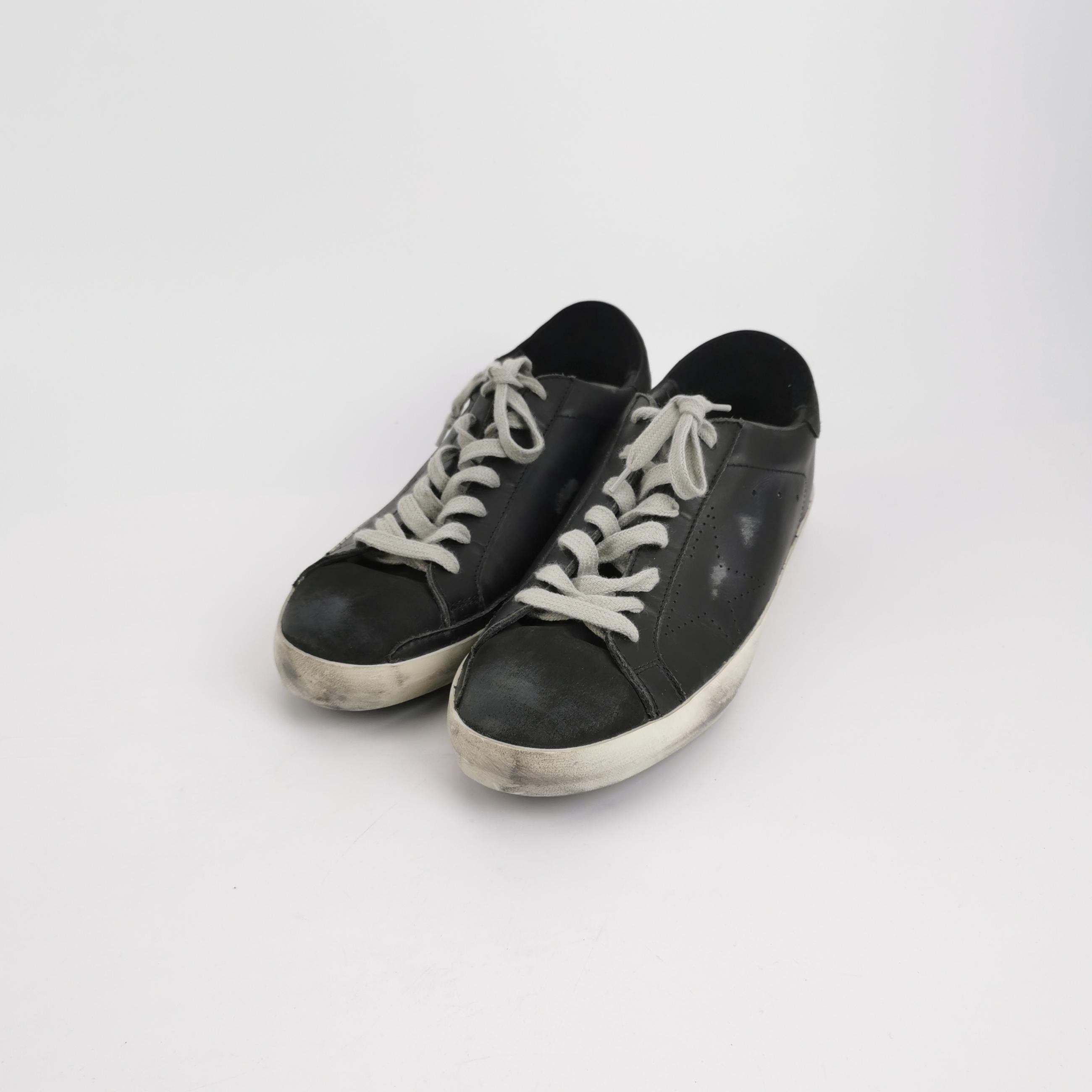 Golden Goose Golden Goose Super-Star Leather Sneakers 41 Size US 8 / EU 41 - 3 Thumbnail