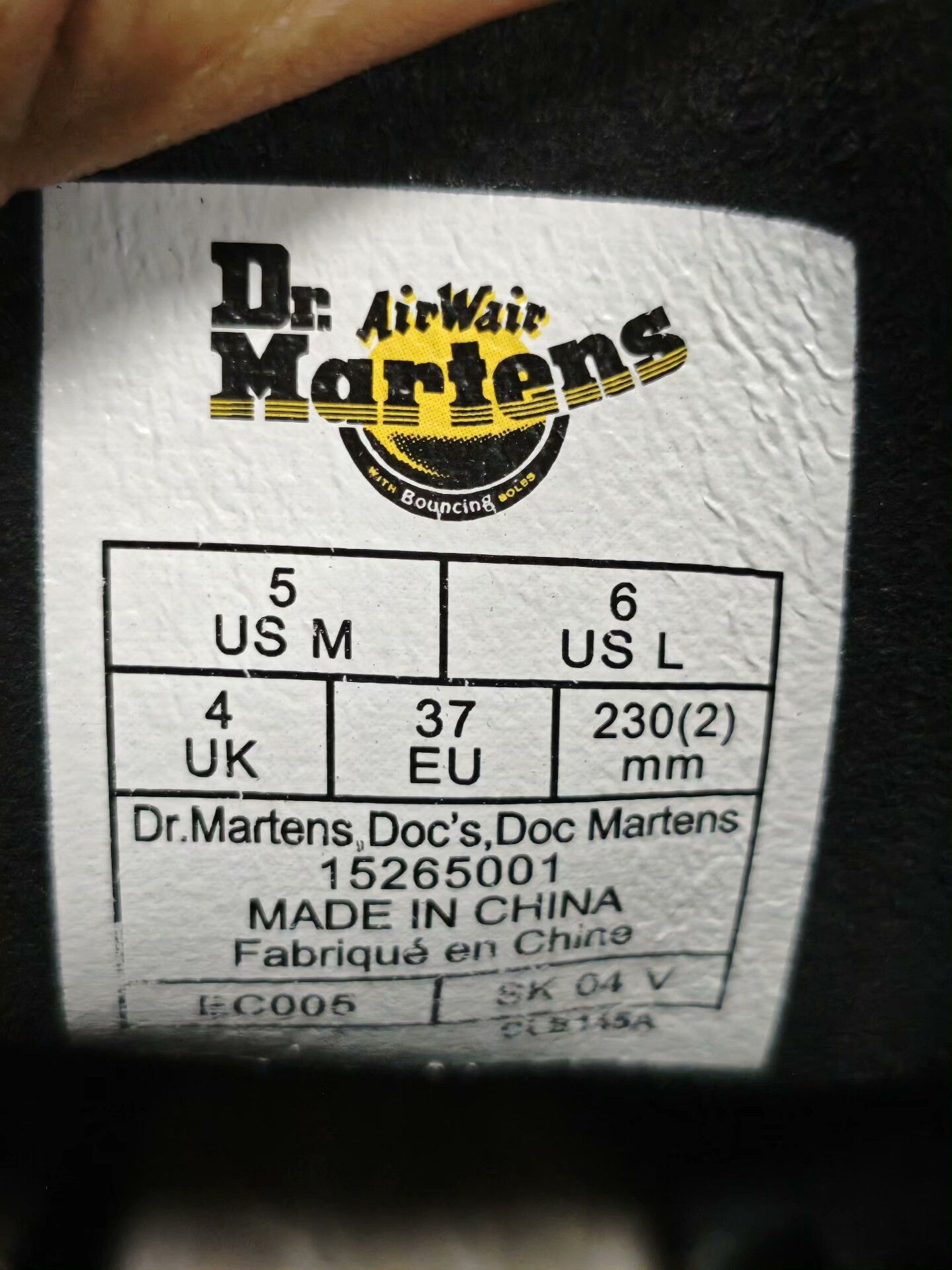 Dr. Martens Dr. Martens Casual Black Boots us_7 Women Size US 7 / IT 37 - 8 Thumbnail