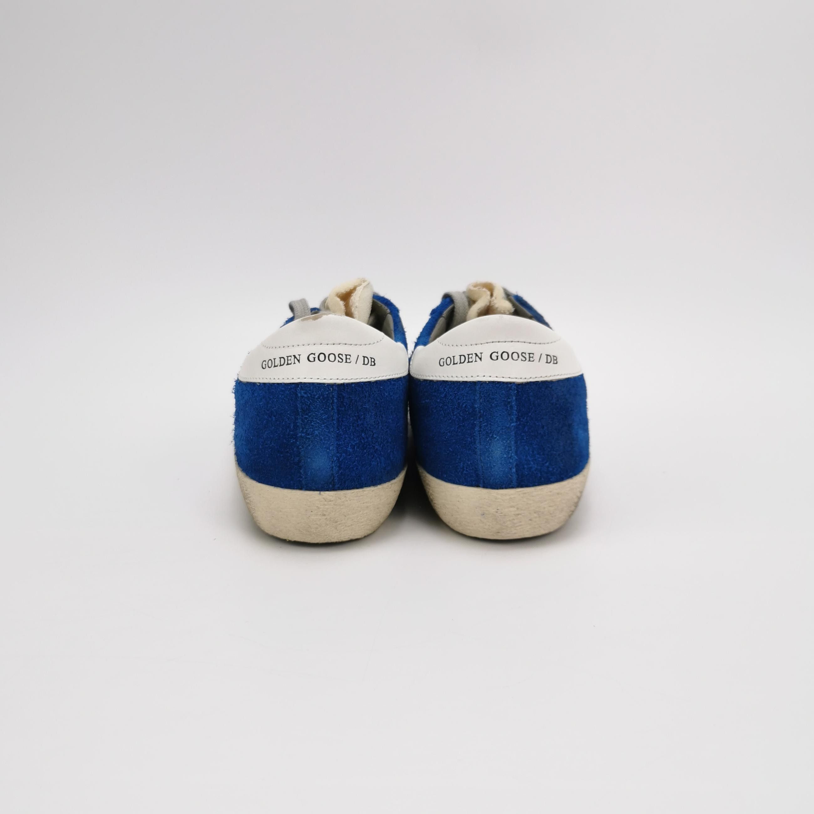 Golden Goose Golden Goose Blue Suede Super-Star Sneakers 41 Size US 8 / EU 41 - 5 Thumbnail