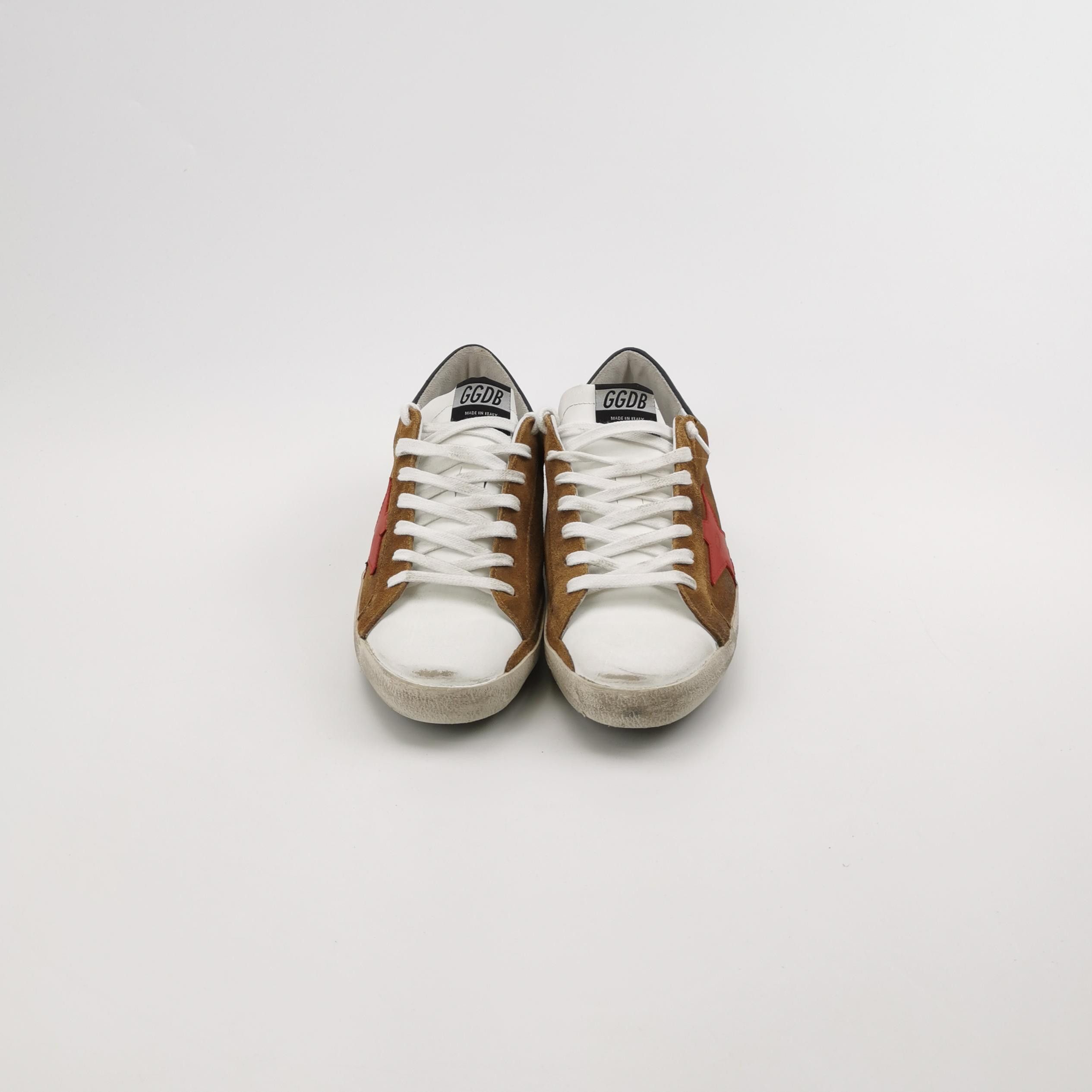 Golden Goose Golden Goose Red Star Suede Low-Top Sneakers 41 Size US 8 / EU 41 - 4 Thumbnail