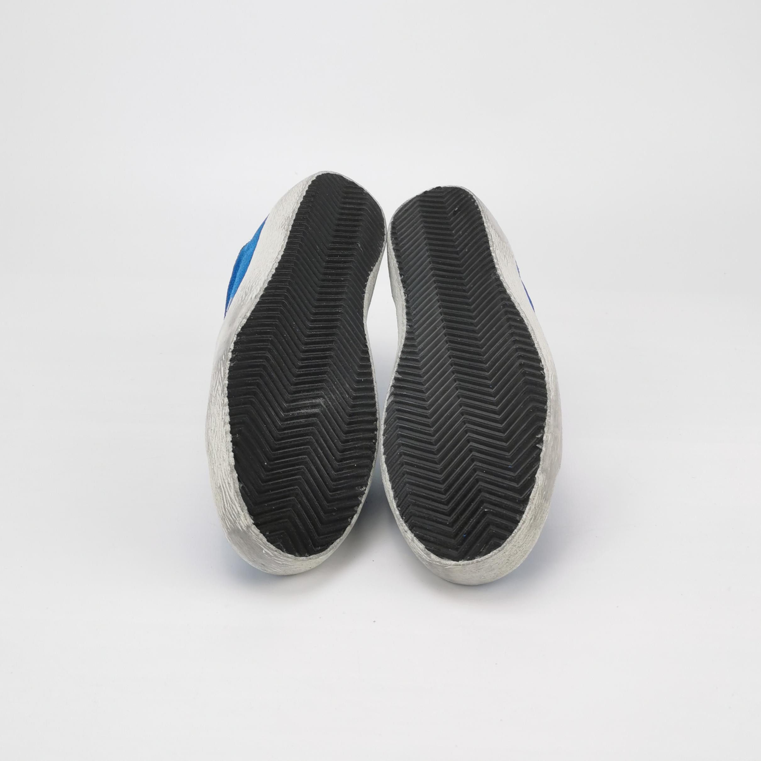 Golden Goose Golden Goose Blue Suede Super-Star Sneakers 40 Size US 7 / EU 40 - 6 Thumbnail