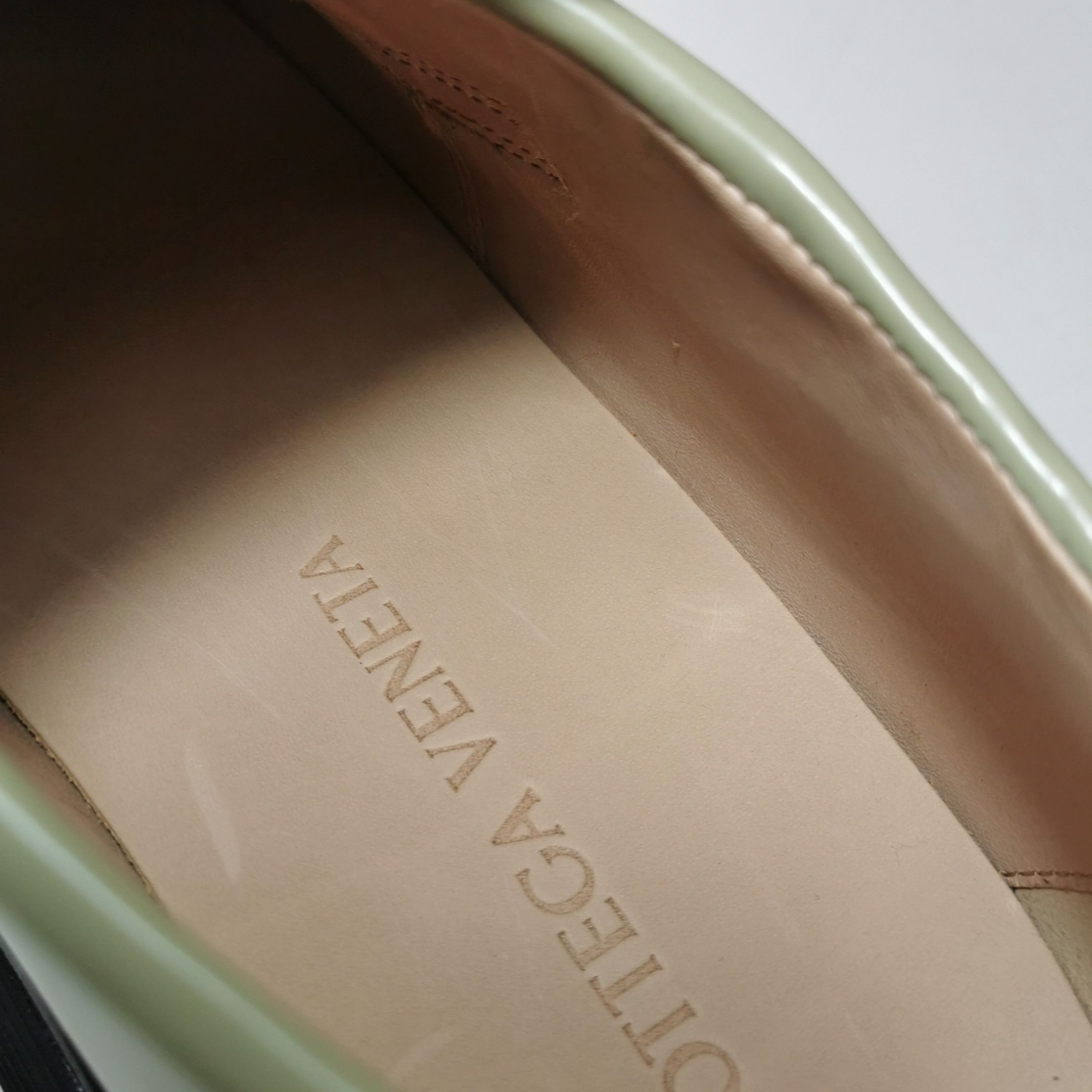 Bottega Veneta Bottega Veneta Lug Sole Leather Loafers 39 Size US 6 / EU 39 - 10 Thumbnail
