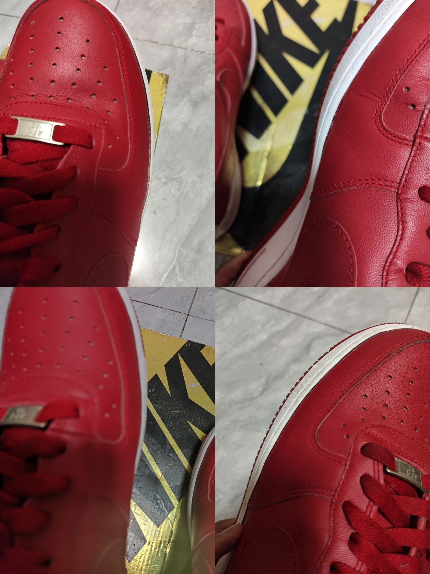 Nike Nike Red Lowtop Sneakers 11 Men Size US 11 / EU 44 - 9 Thumbnail