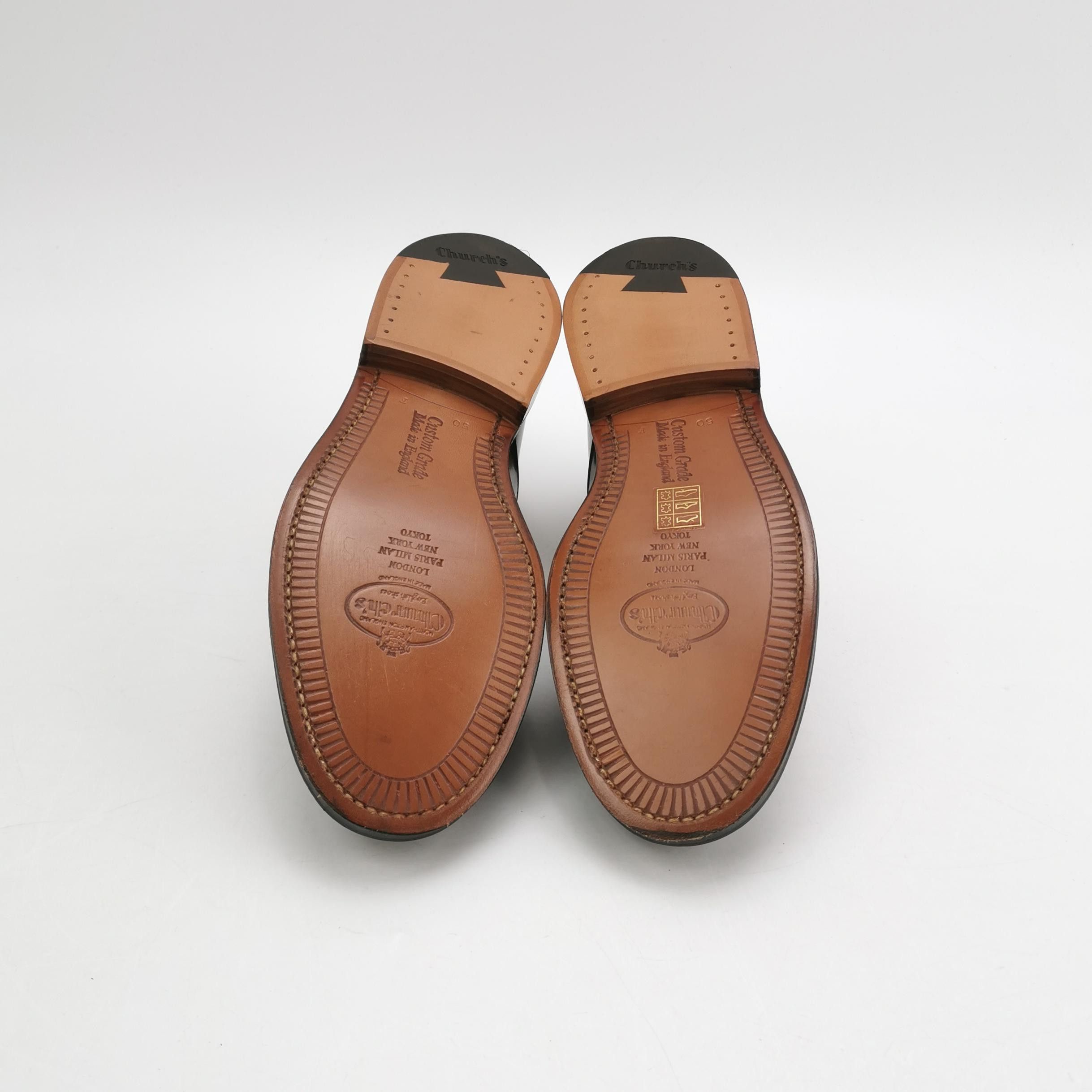 Church's Church's Leather Monk Strap Shoes EU 39 Size US 6 / EU 39 - 6 Thumbnail