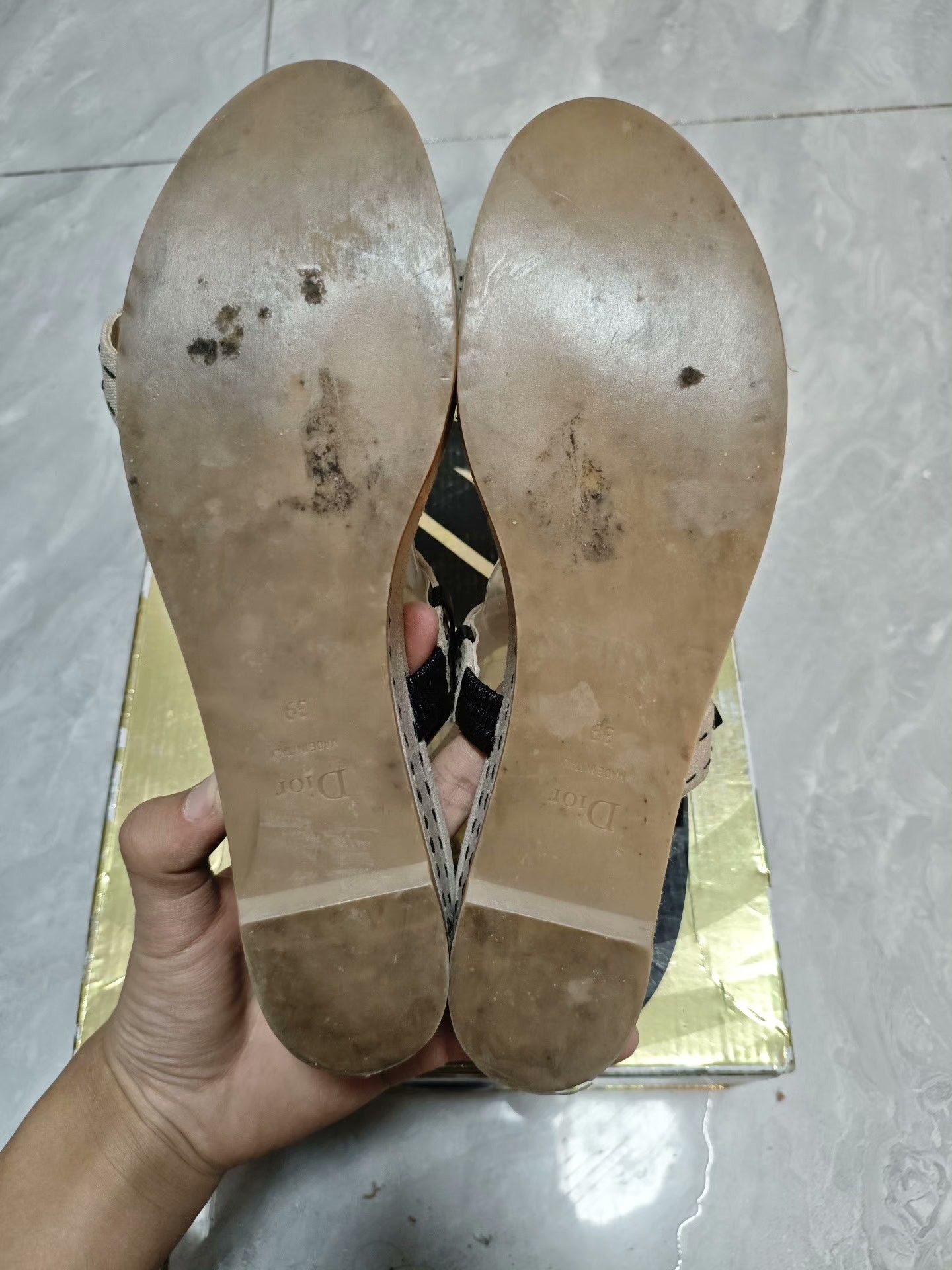 Dior Dior Sandals us_9 Women Size US 9 / IT 39 - 5 Thumbnail