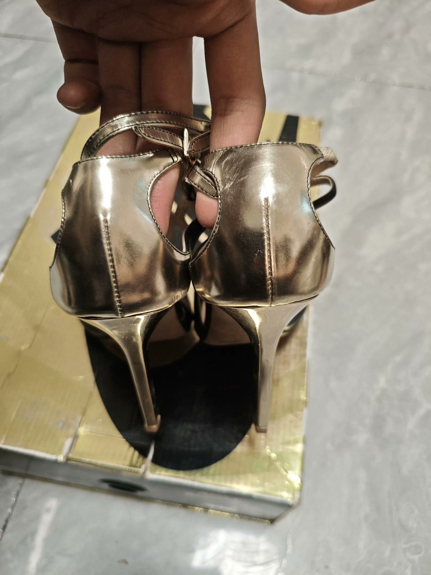 Jimmy Choo Jimmy Choo Black Sandals us_5-5 Women Size US 5.5 / IT 35.5 - 7 Thumbnail