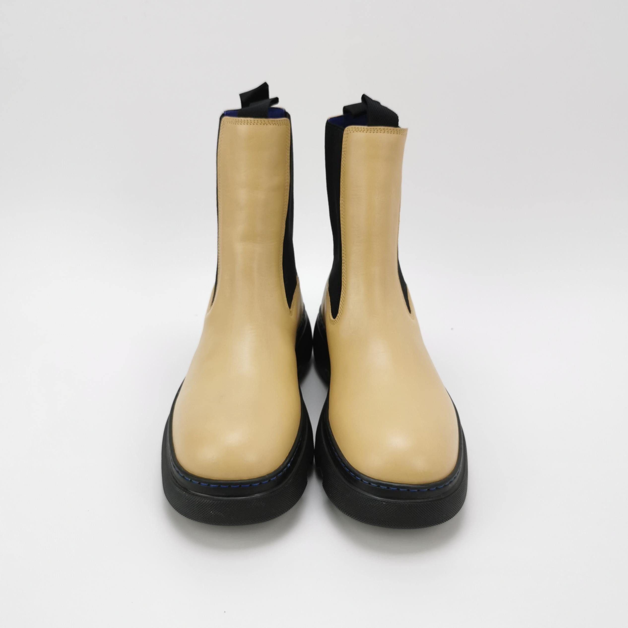 Burberry Burberry Creeper Leather Chelsea Boots EU 40 Size US 7 / EU 40 - 4 Thumbnail