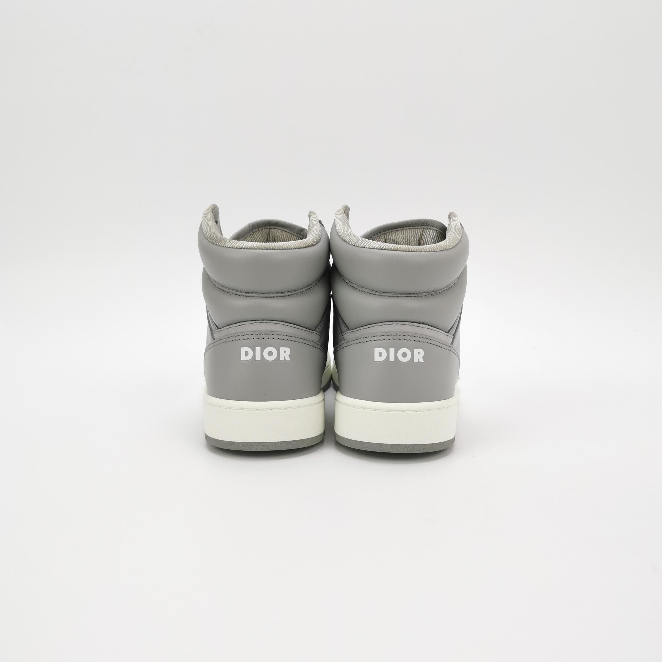 Dior Dior Gray Oblique B27 High-Top Sneakers EU 39 Size US 6 / EU 39 - 5 Thumbnail