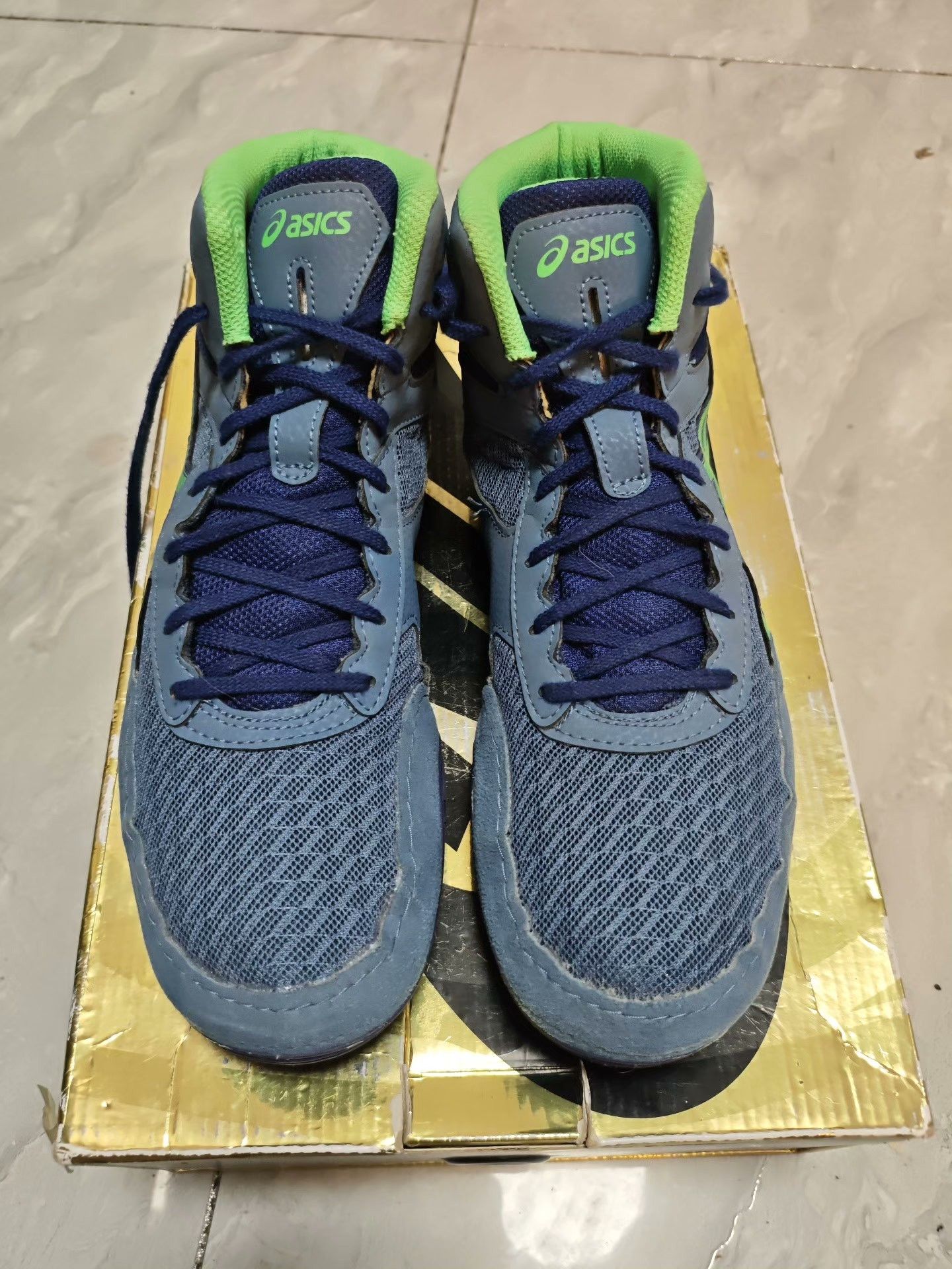 Asics Asics Green Lowtop Sneakers 9.5 Men Size US 9.5 / EU 42-43 - 2 Thumbnail