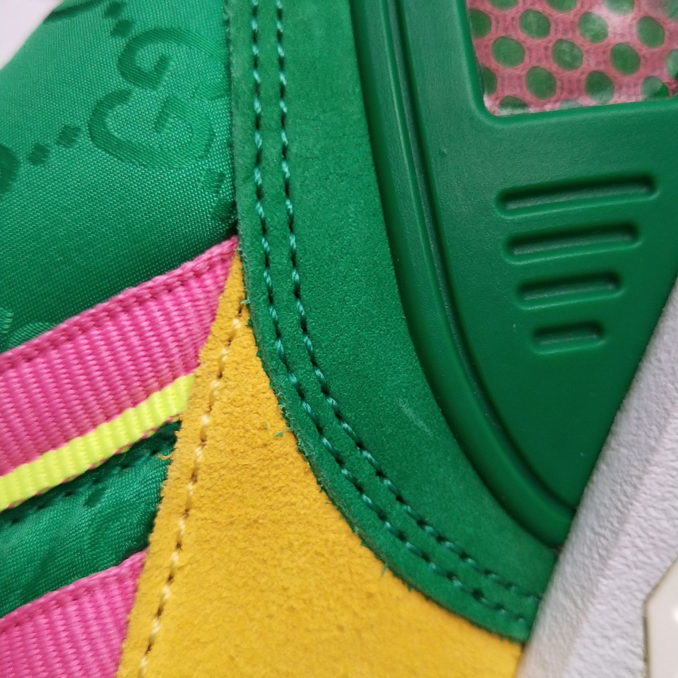 Gucci Gucci x Adidas Green ZX8000 Sneakers EU 39.5 Size US 6 / EU 39 - 10 Thumbnail