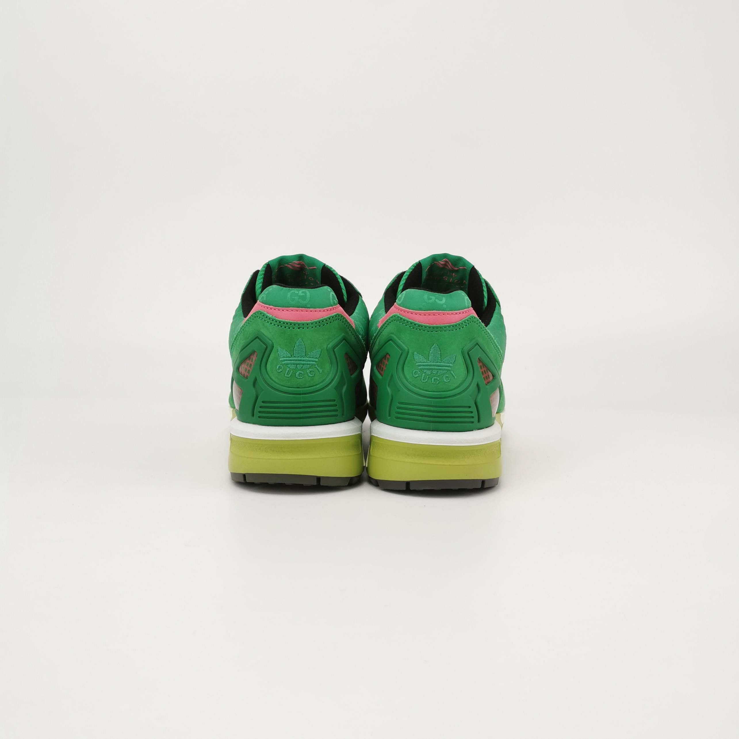 Gucci Gucci x Adidas Green ZX8000 Sneakers EU 39.5 Size US 6 / EU 39 - 5 Thumbnail