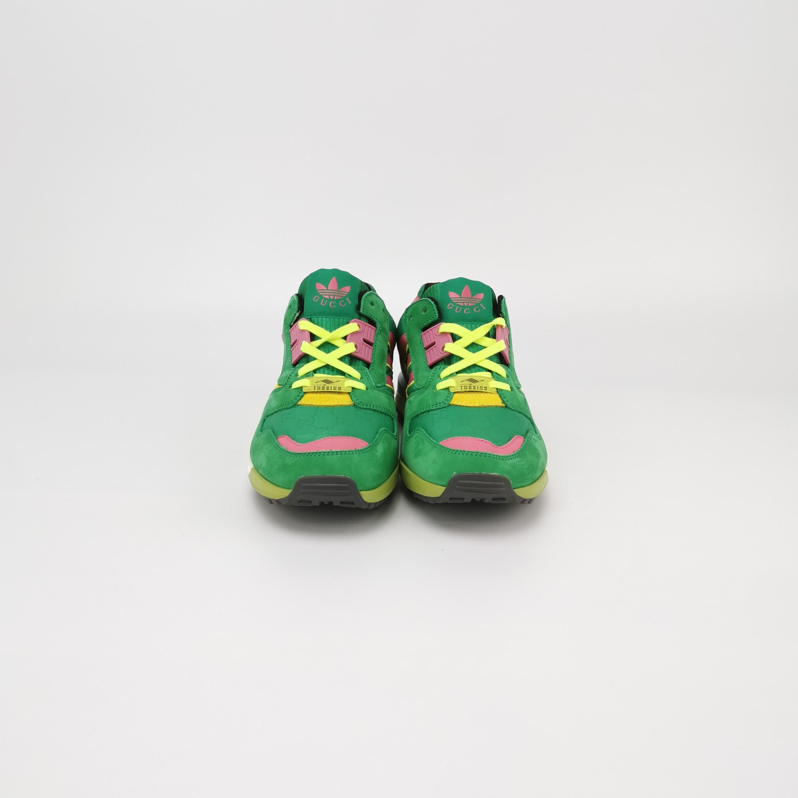 Gucci Gucci x Adidas Green ZX8000 Sneakers EU 39.5 Size US 6 / EU 39 - 4 Thumbnail