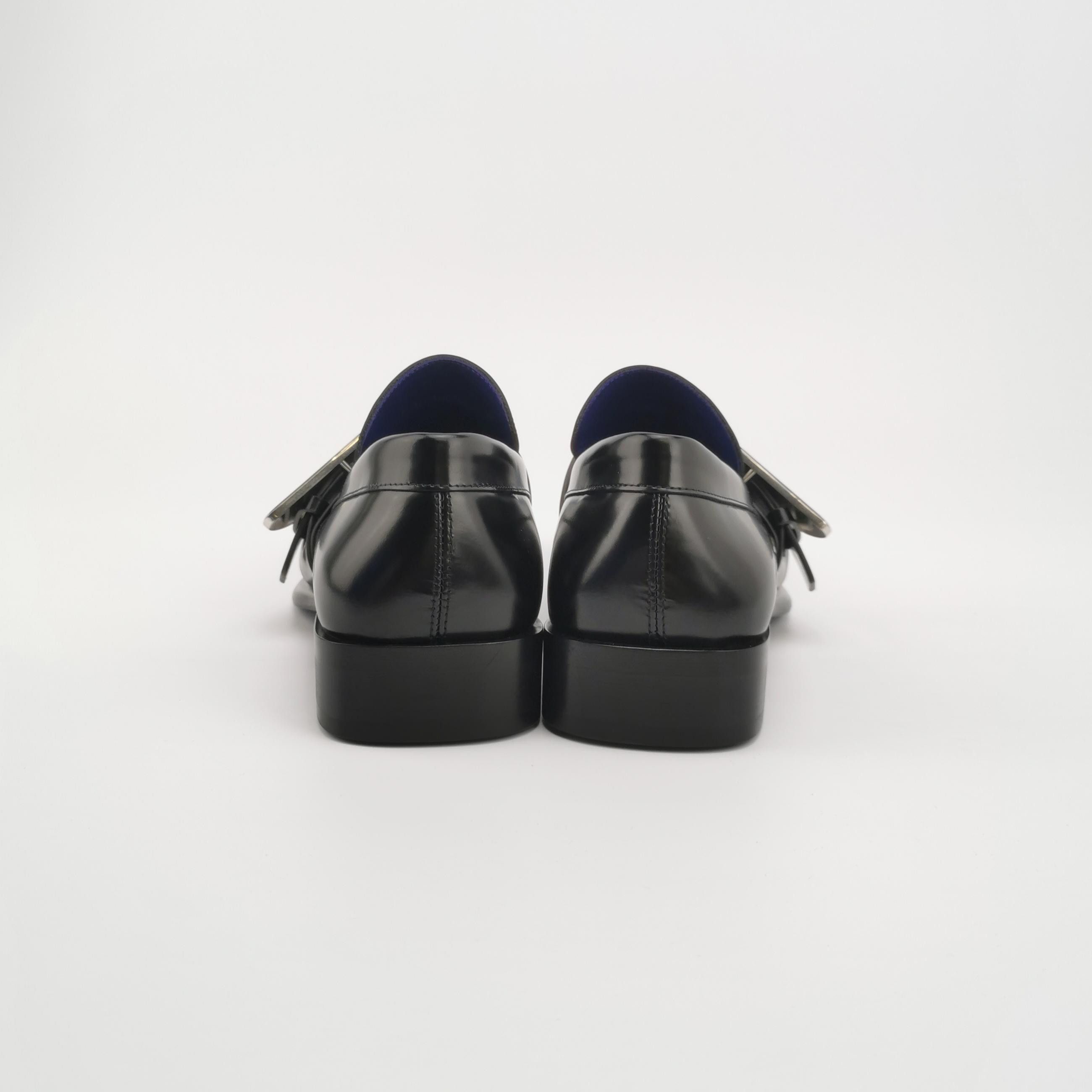 Burberry Burberry Shield Logo Square Toe Shoes 42 Size US 9 / EU 42 - 5 Thumbnail