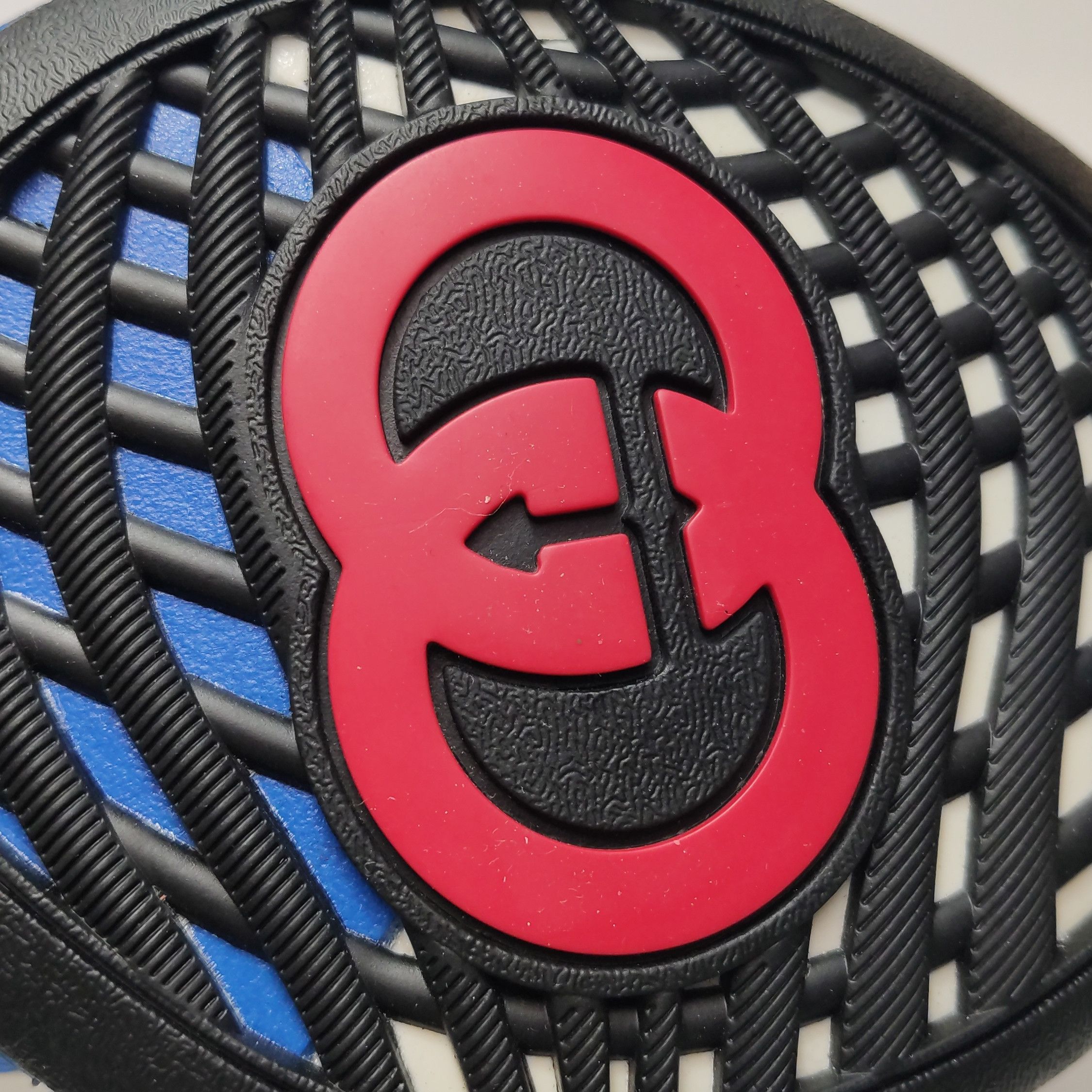 Gucci Gucci Run Blue Interlocking G Sneakers 6.5 Size US 7 / EU 40 - 8 Thumbnail