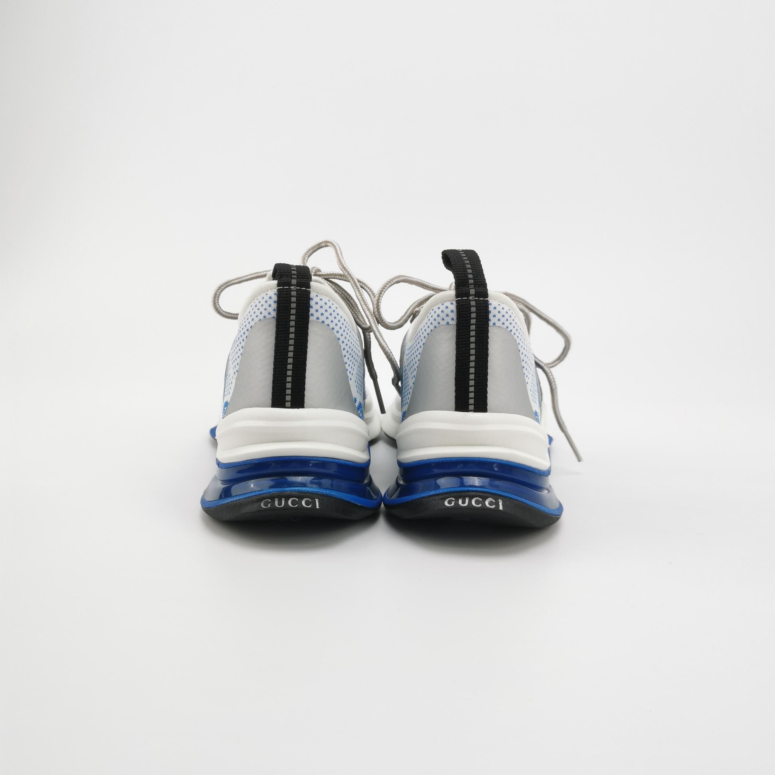 Gucci Gucci Run Blue Interlocking G Sneakers 6.5 Size US 7 / EU 40 - 5 Thumbnail
