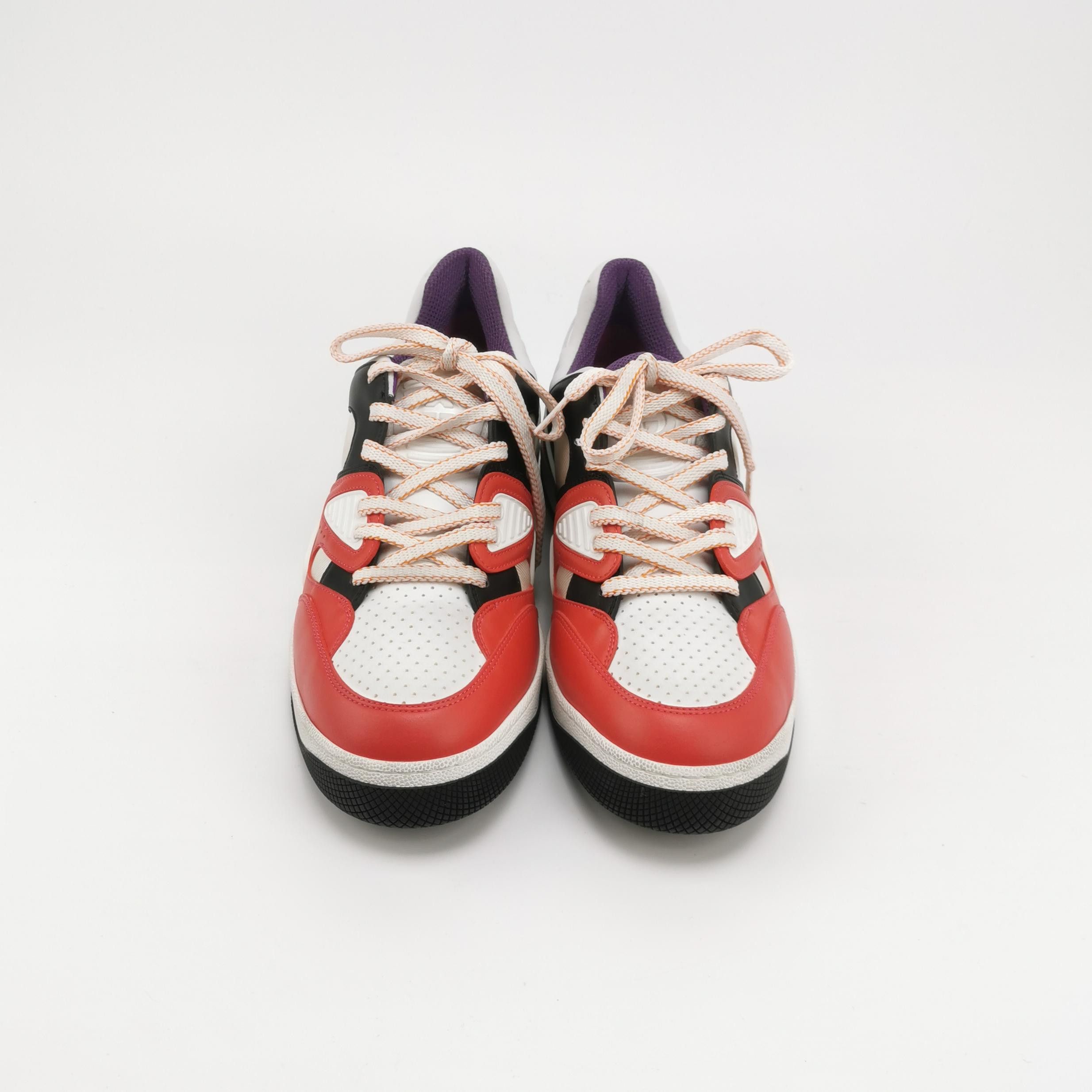 Gucci Gucci Multi-Color Basket Sneakers 9.5 Size US 10 / EU 43 - 4 Thumbnail