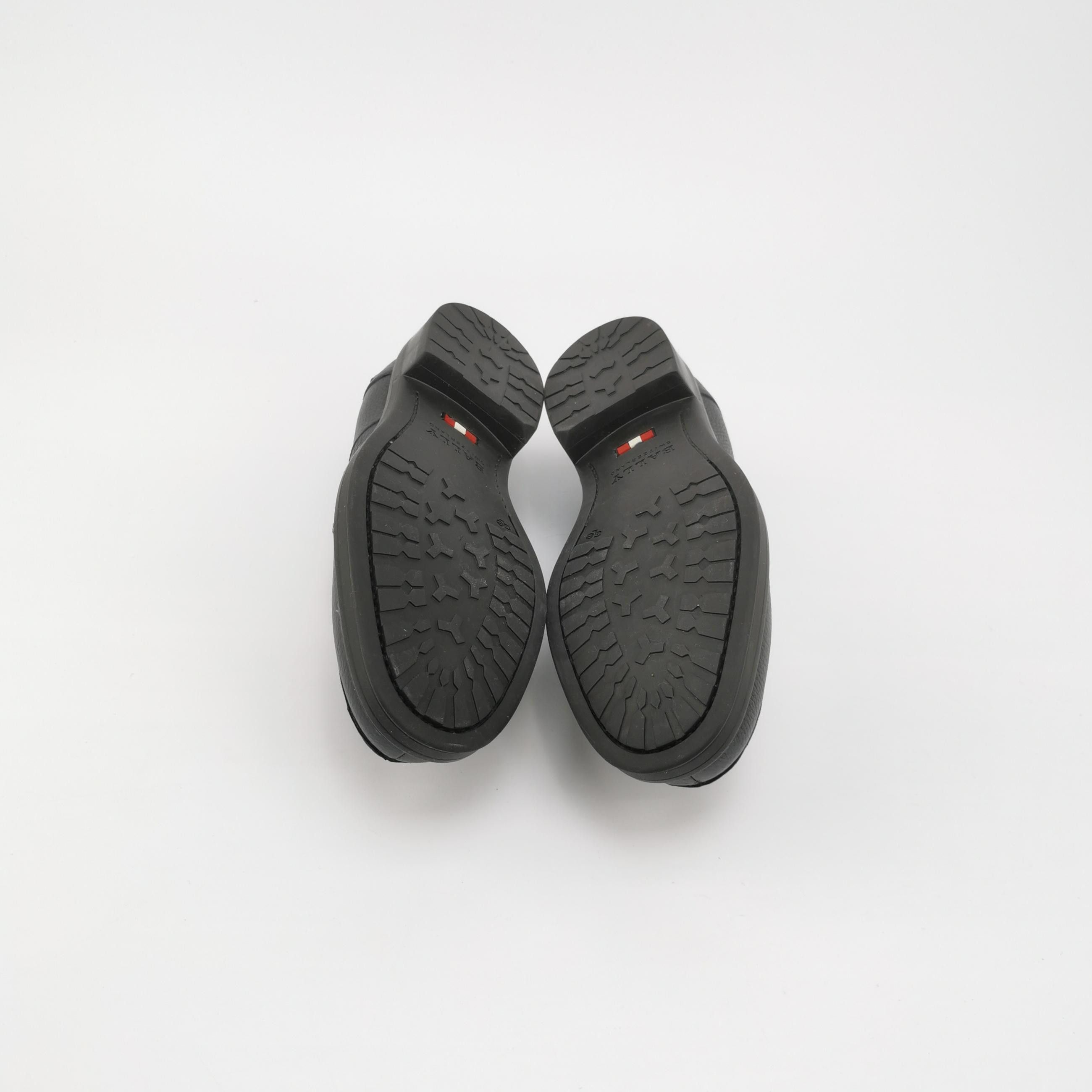 Bally Bally Webbing B Logo Leather Loafers 39.5 Size US 6 / EU 39 - 6 Thumbnail