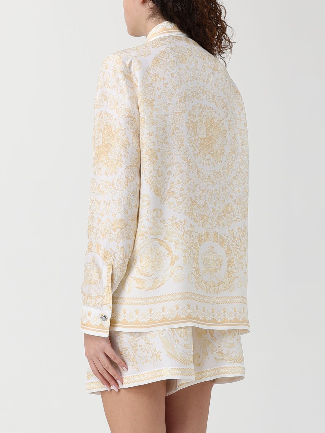Versace Versace Shirt Woman Gold Size XS / US 0-2 / IT 36-38 - 3 Thumbnail