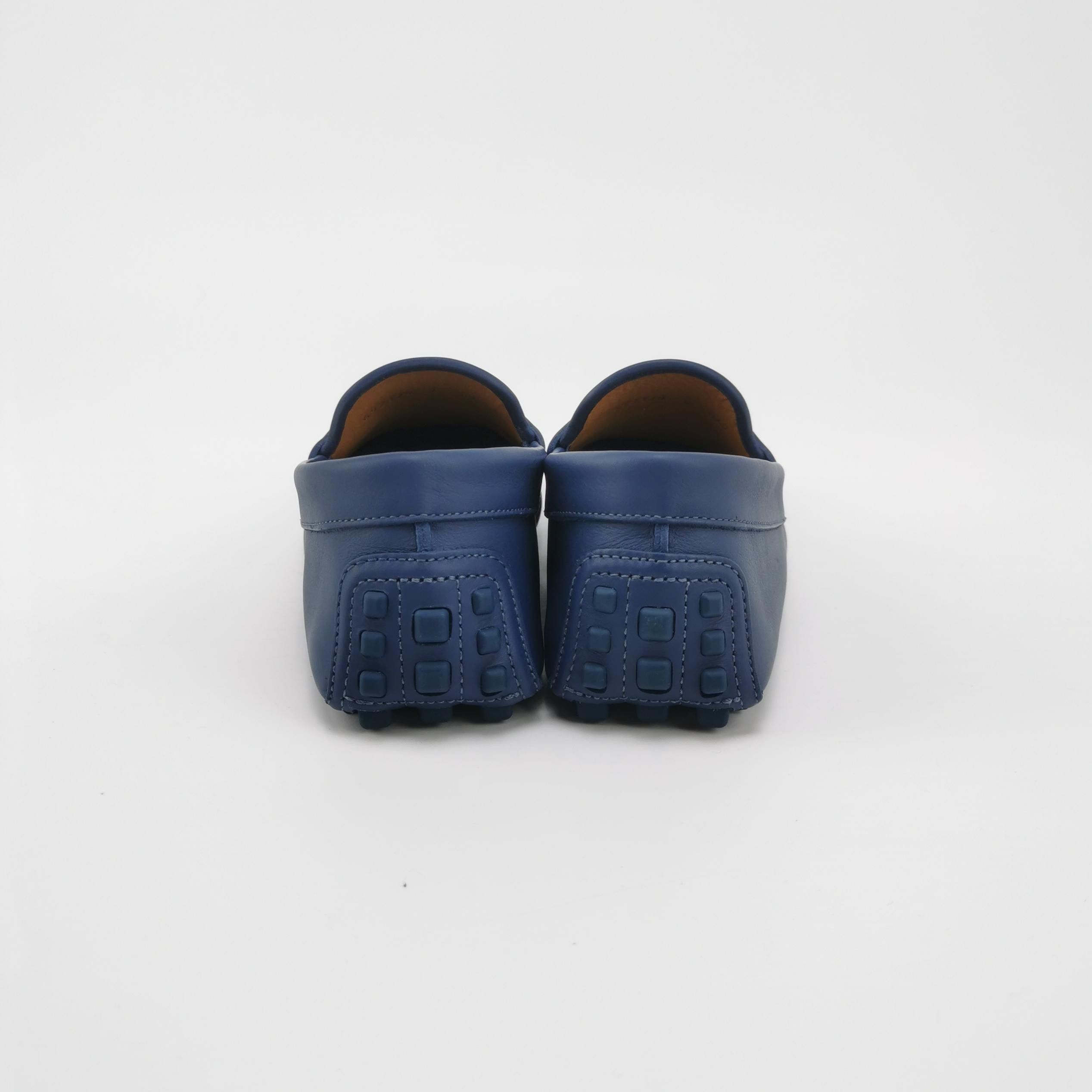 Gucci Gucci Blue Leather Interlocking G Loafers 40 Size US 7 / EU 40 - 5 Thumbnail
