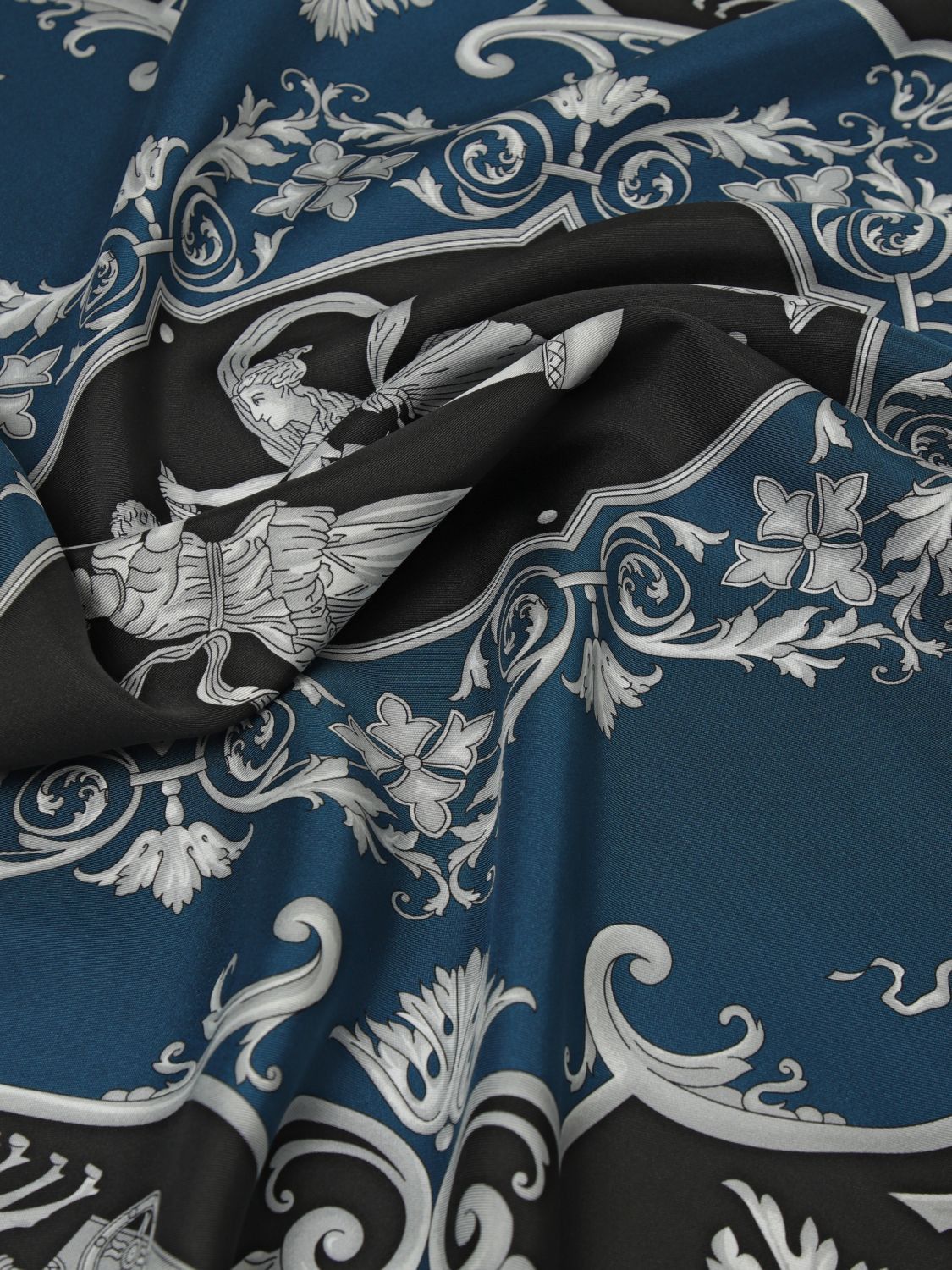 Versace Versace Neck Scarf Men Black Size ONE SIZE - 3 Thumbnail