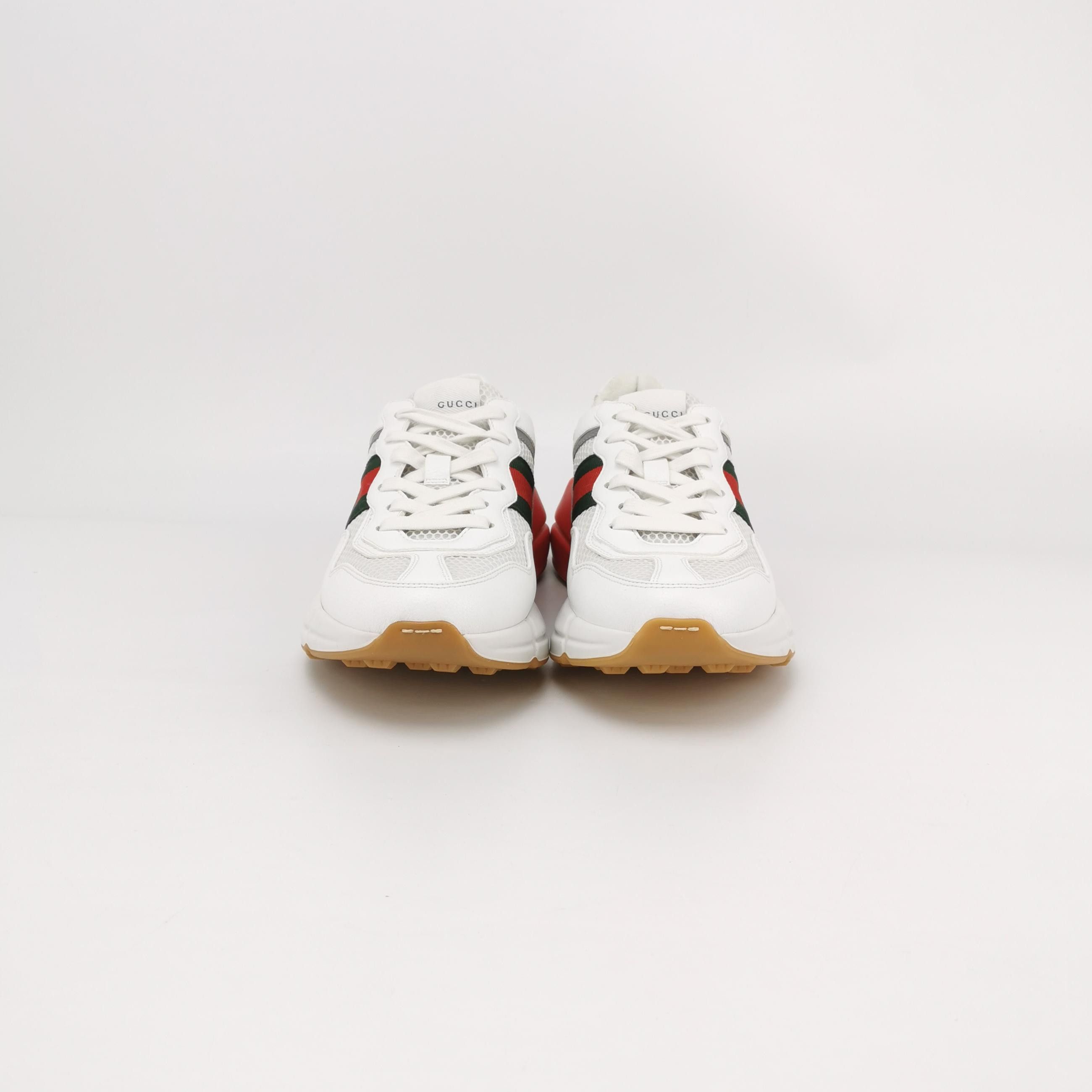 Gucci Gucci Mesh Panel Rhyton Sneakers 39.5 Size US 6 / EU 39 - 4 Thumbnail