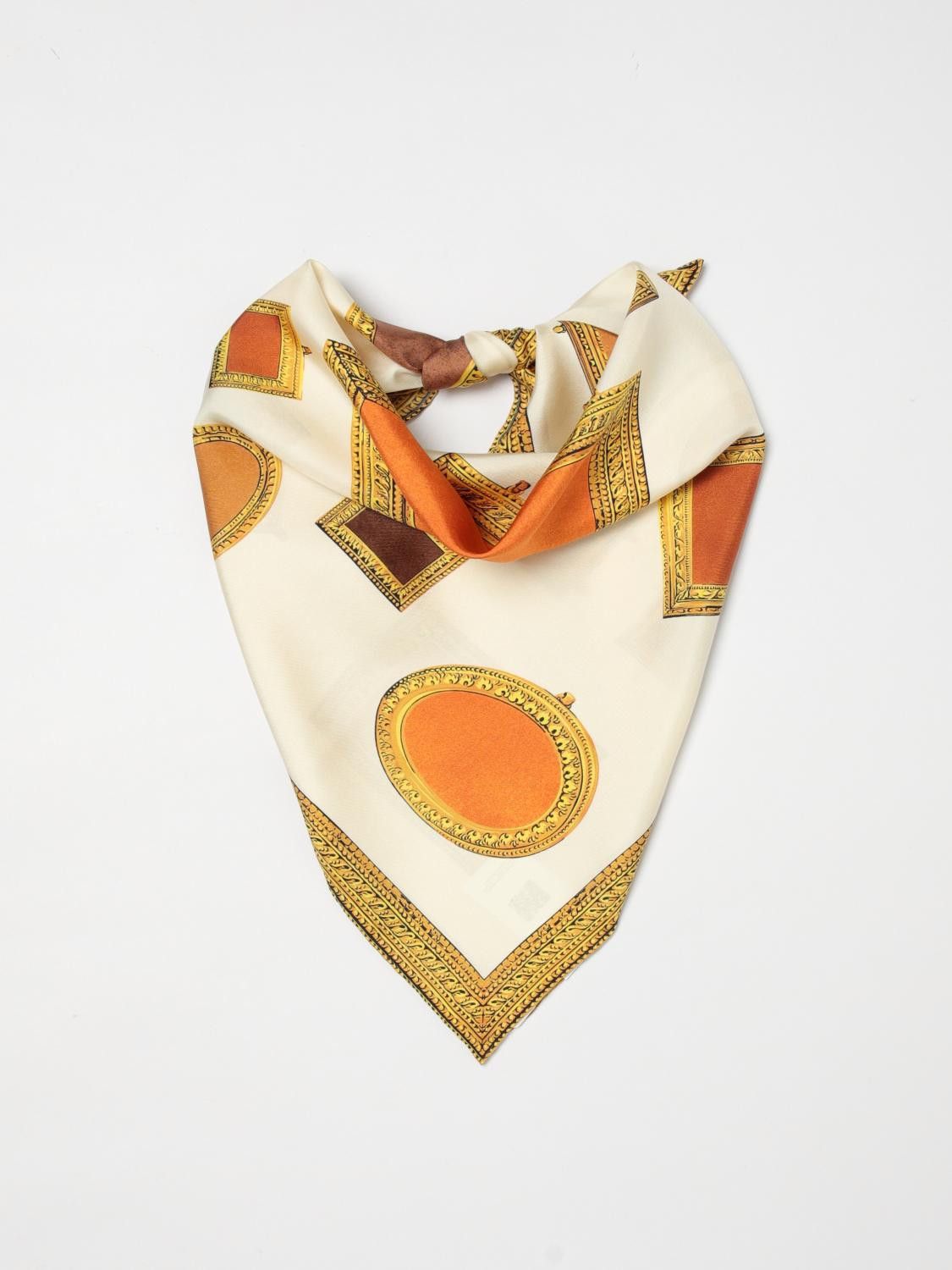 Versace Versace Neck Scarf Woman White Size ONE SIZE - 4 Thumbnail