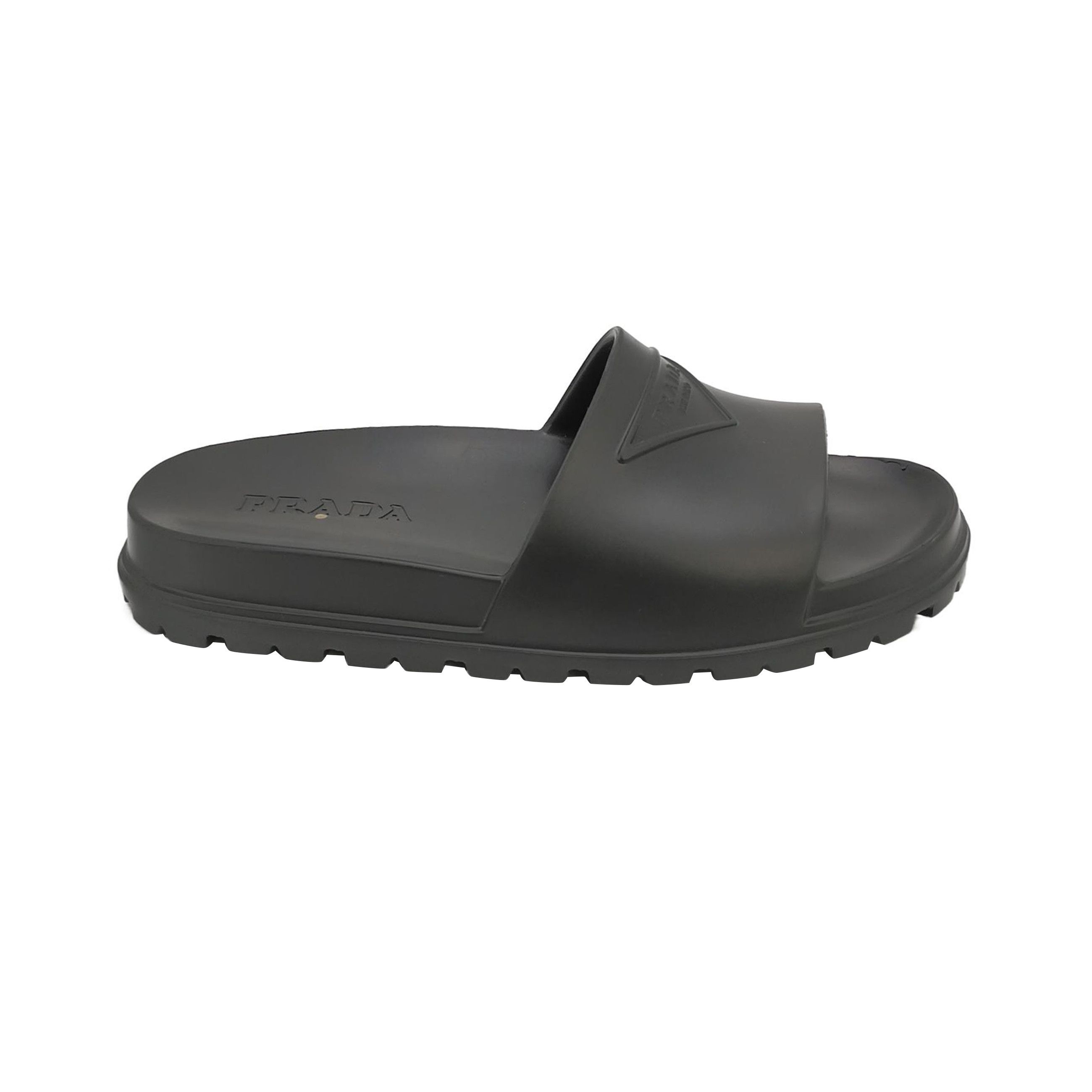 Prada Prada Triangle Logo Slides EU 39 Size US 6 / EU 39 - 2 Thumbnail