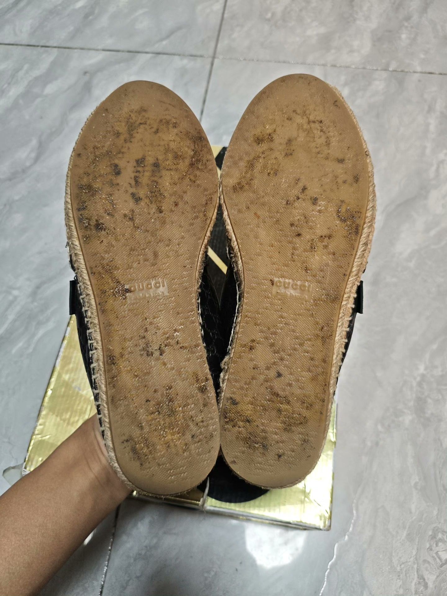 Gucci Gucci Black Lowtop Sneakers us_6-5 Women Size US 6.5 / IT 36.5 - 5 Thumbnail