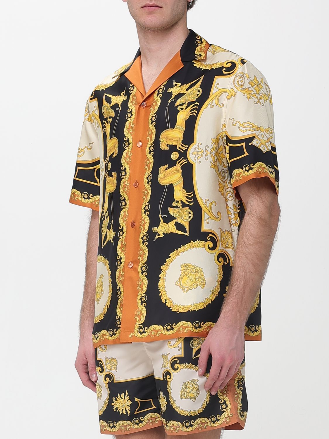 Versace Versace Shirt Men Black Size US M / EU 48-50 / 2 - 4 Thumbnail