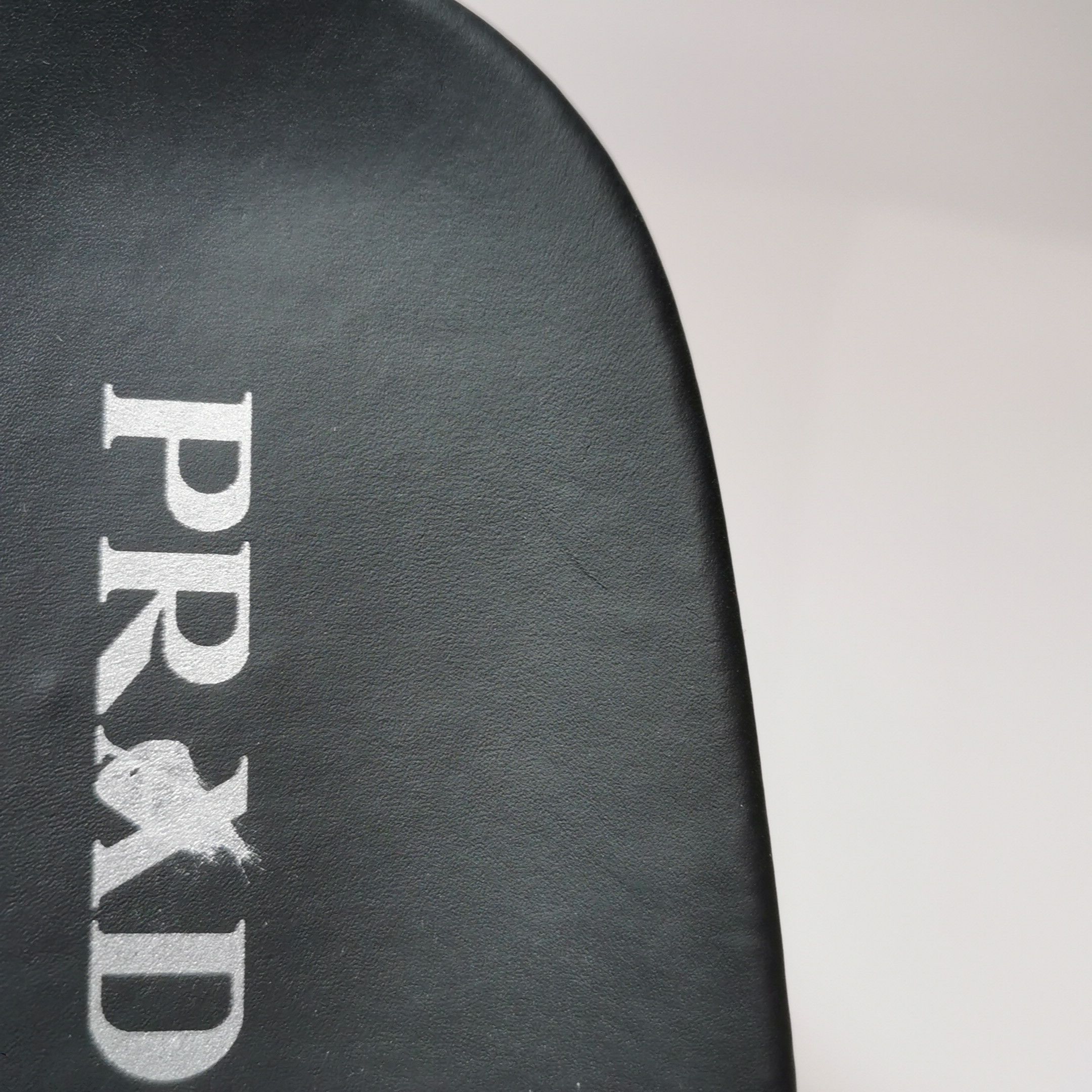 Prada Prada Triangle Logo Leather Slides 39 Size US 6 / EU 39 - 11 Thumbnail
