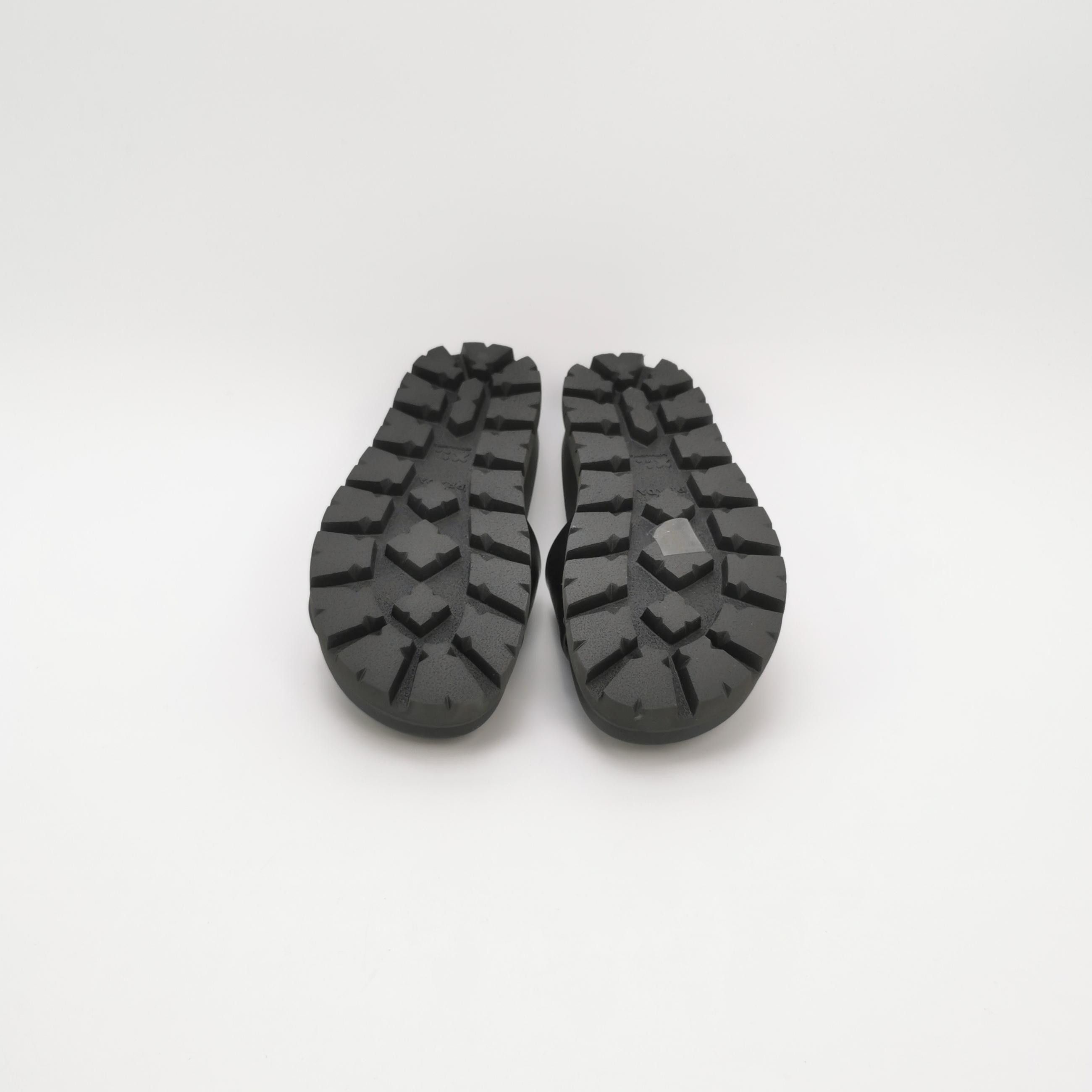 Prada Prada Triangle Logo Leather Slides 39 Size US 6 / EU 39 - 6 Thumbnail