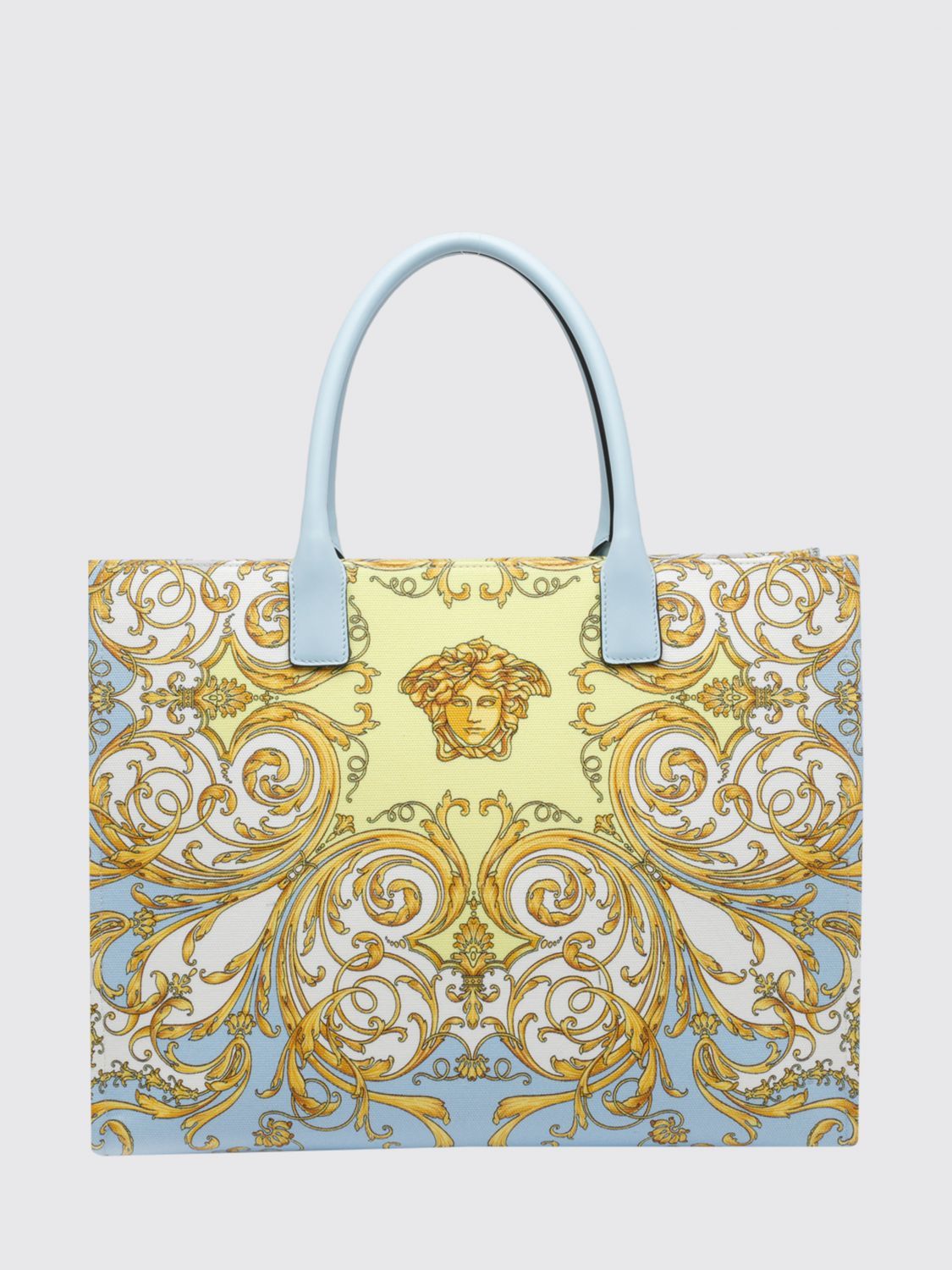Versace Versace Handbag Woman Gnawed Blue Size ONE SIZE - 2 Thumbnail