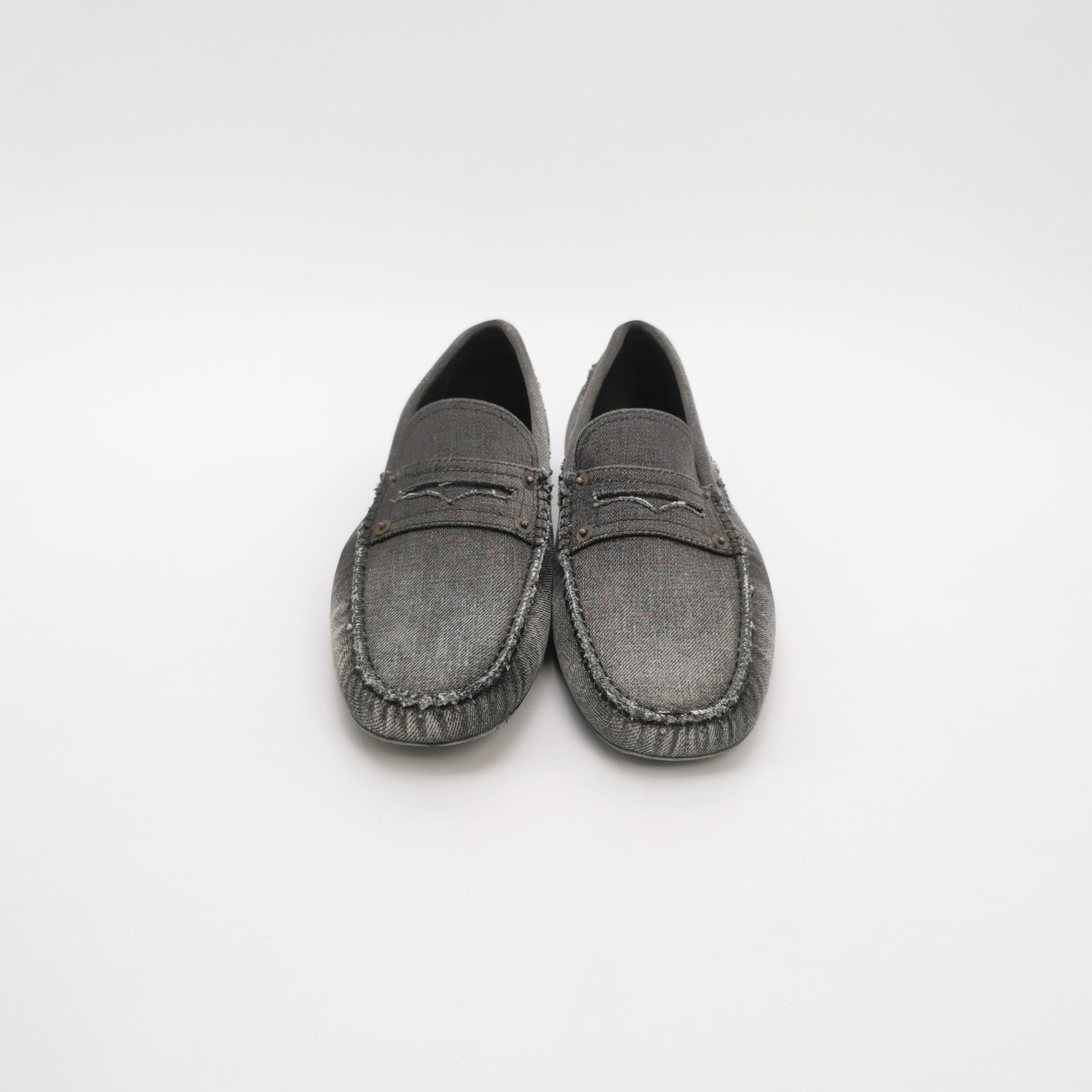Tod's Tod's Canvas Gommino Loafers EU 42 Size US 9 / EU 42 - 4 Thumbnail