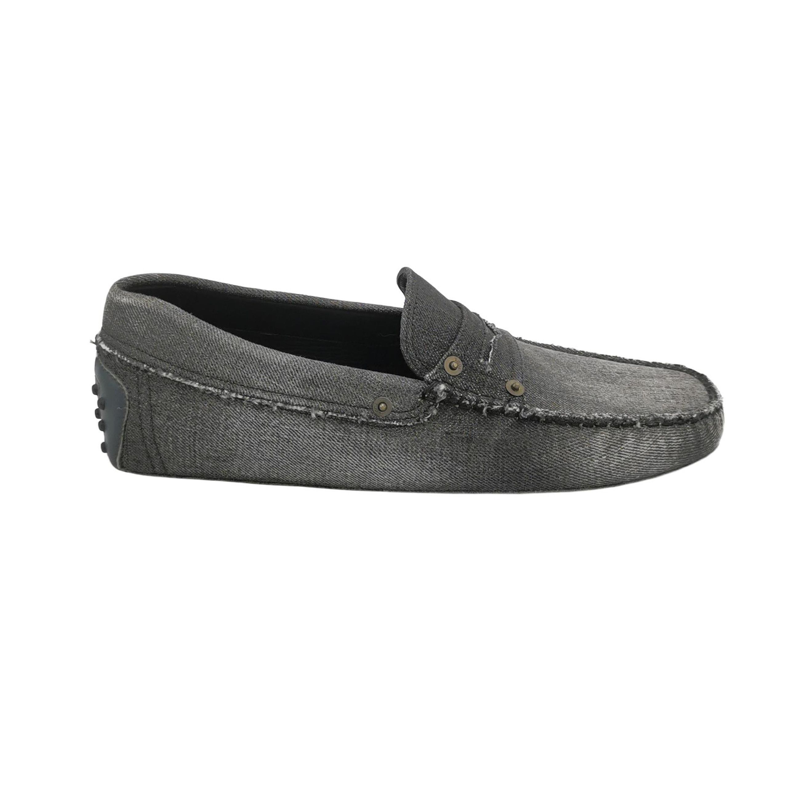 Tod's Tod's Canvas Gommino Loafers EU 42 Size US 9 / EU 42 - 2 Thumbnail