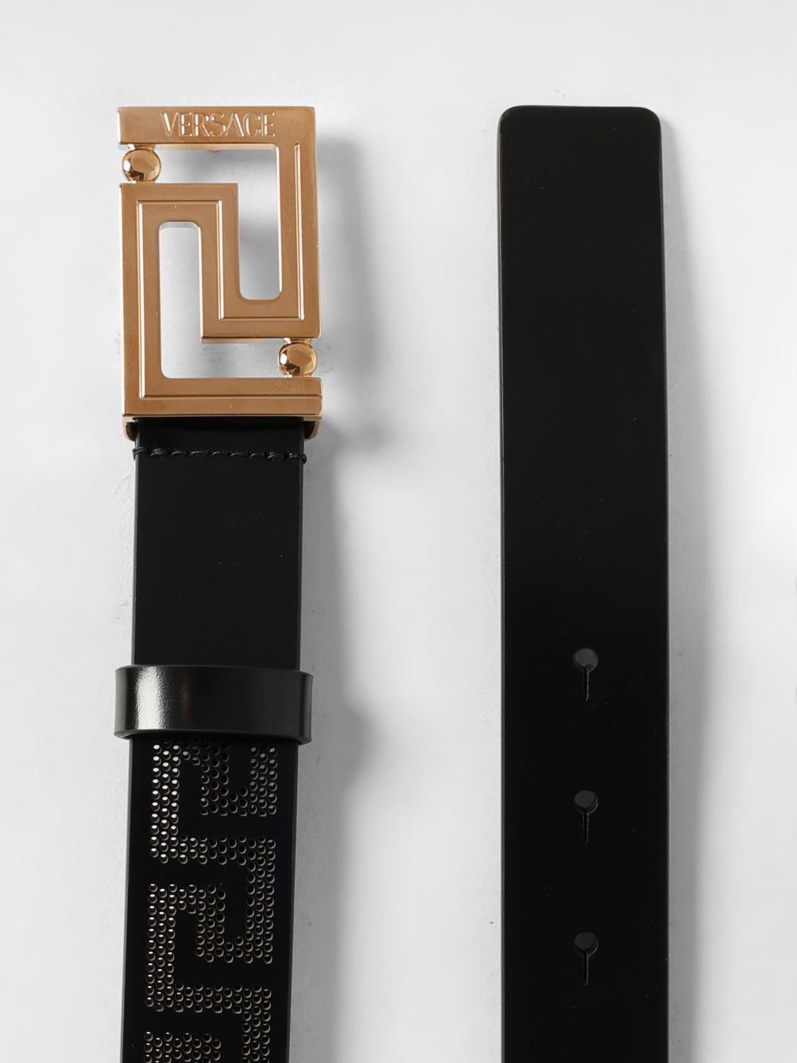 Versace Versace Belt Men Black Size ONE SIZE - 2 Thumbnail