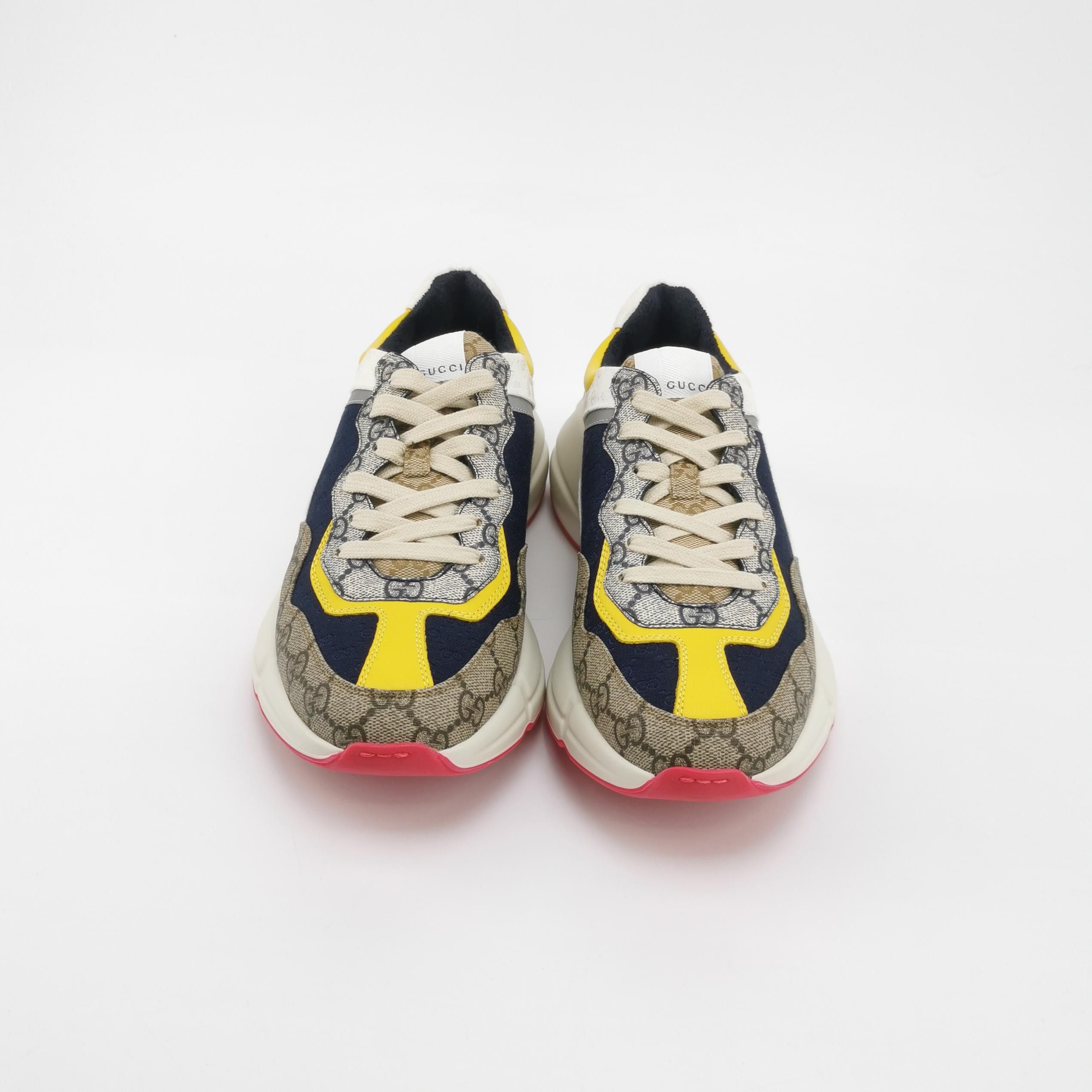 Gucci Gucci GG Monogram Rhyton Low-Top Sneakers 41.5 Size US 8 / EU 41 - 4 Thumbnail