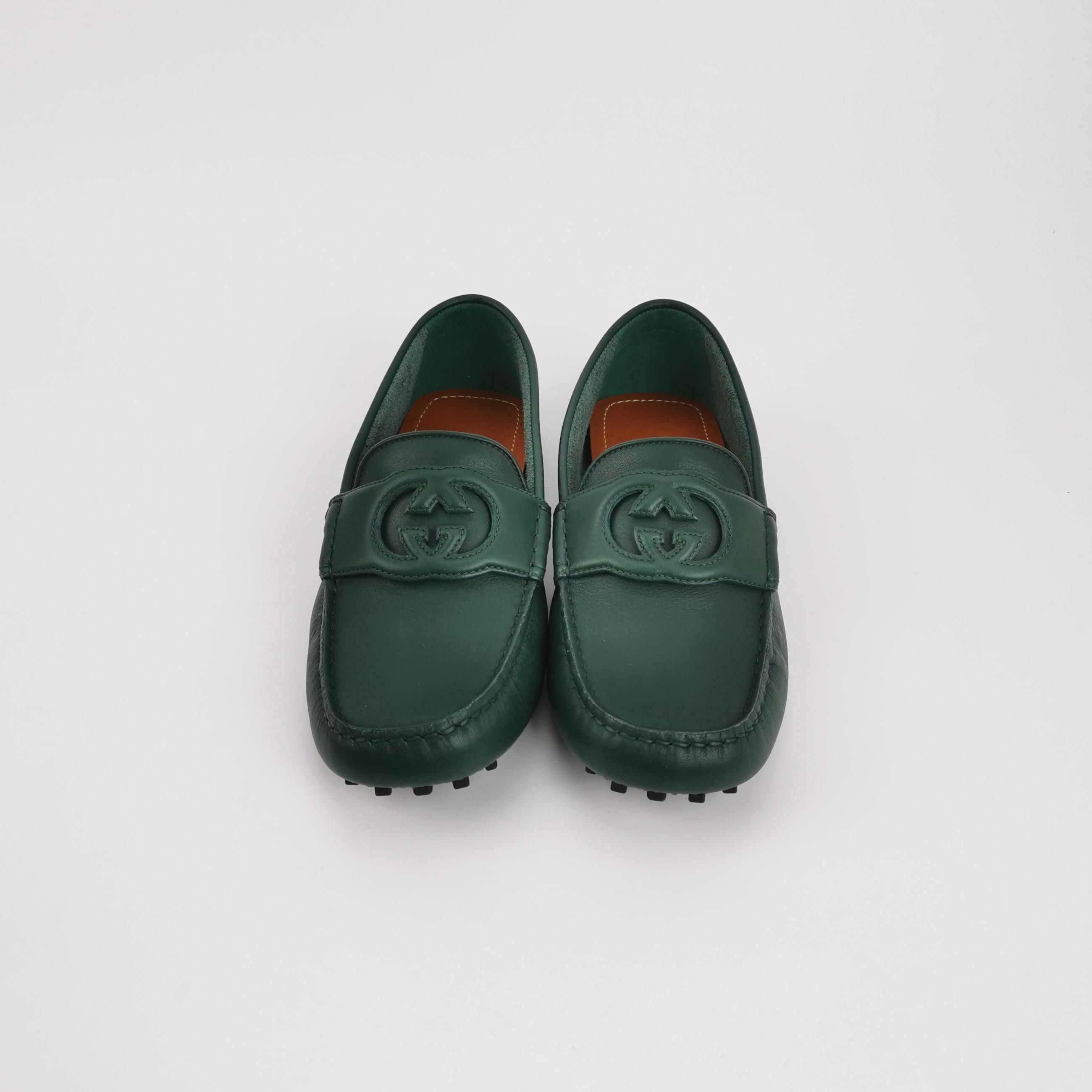 Gucci Gucci Interlocking G Leather Drivers Size 39 Size US 6 / EU 39 - 4 Thumbnail