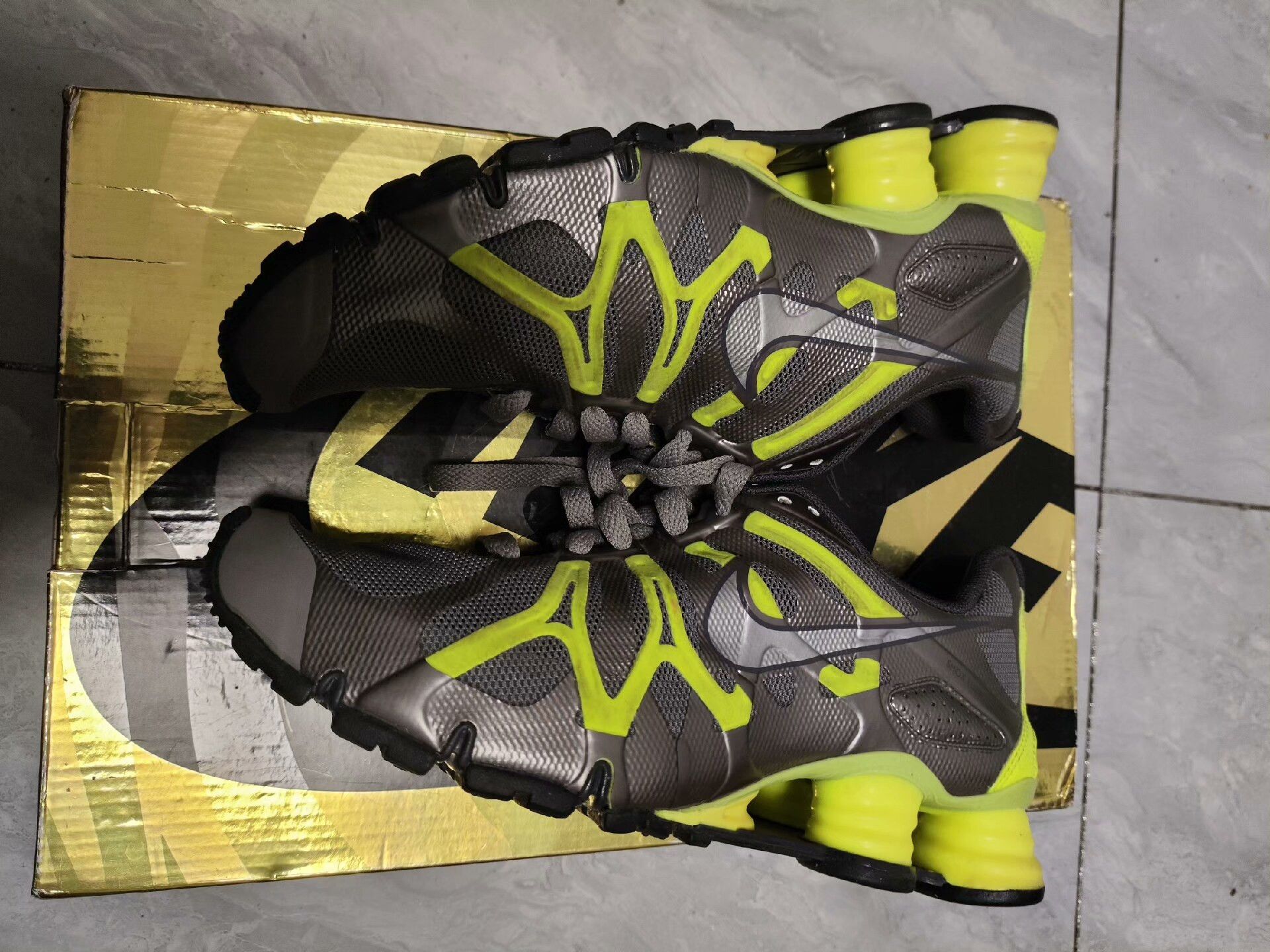 Nike Nike Running Green Lowtop Sneakers 5.5 Men Size US 5.5 / EU 38 - 3 Thumbnail
