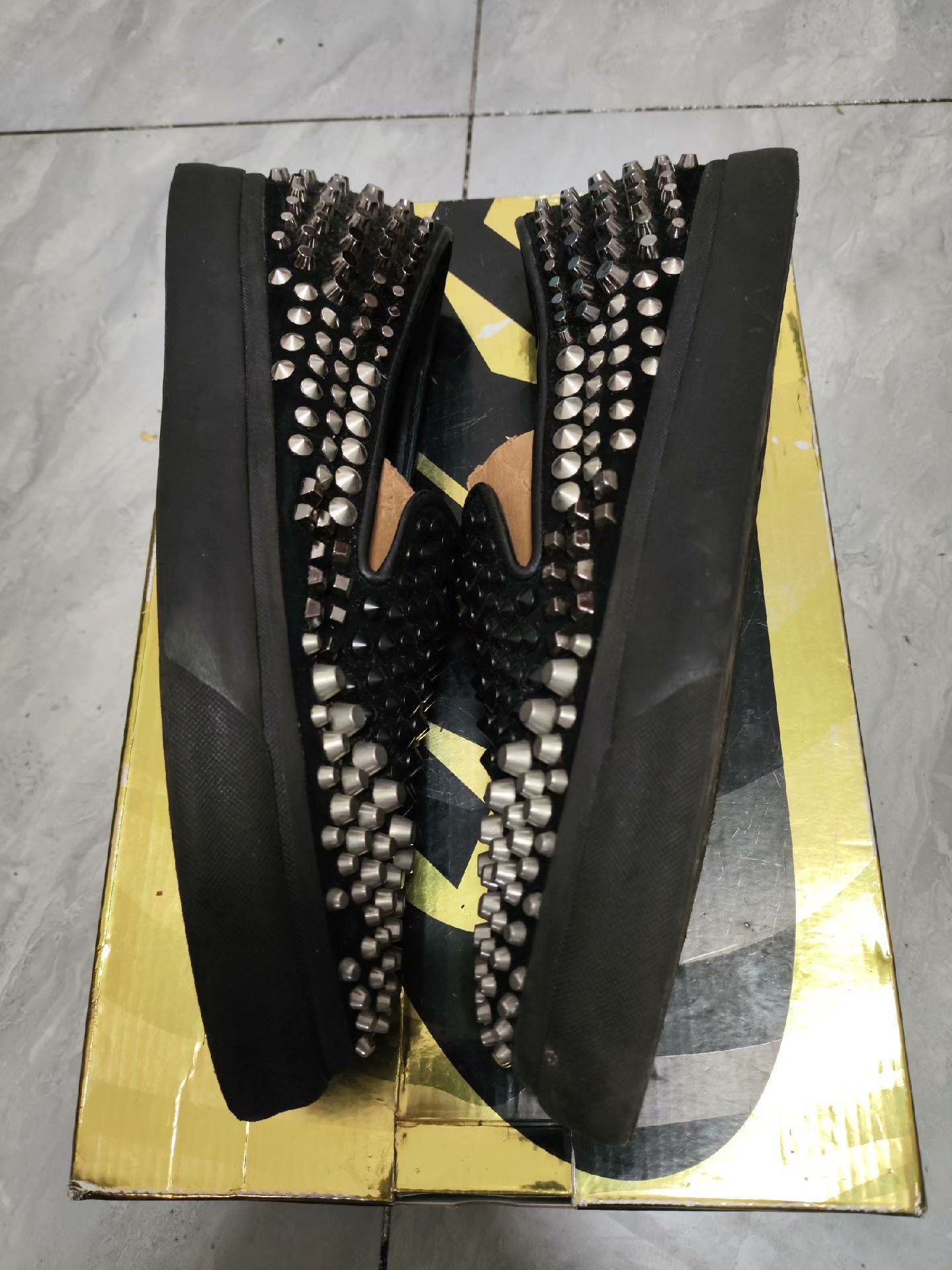 Giuseppe Zanotti Giuseppe Zanotti Black Lowtop Sneakers 9 Men Size US 9 / EU 42 - 3 Thumbnail
