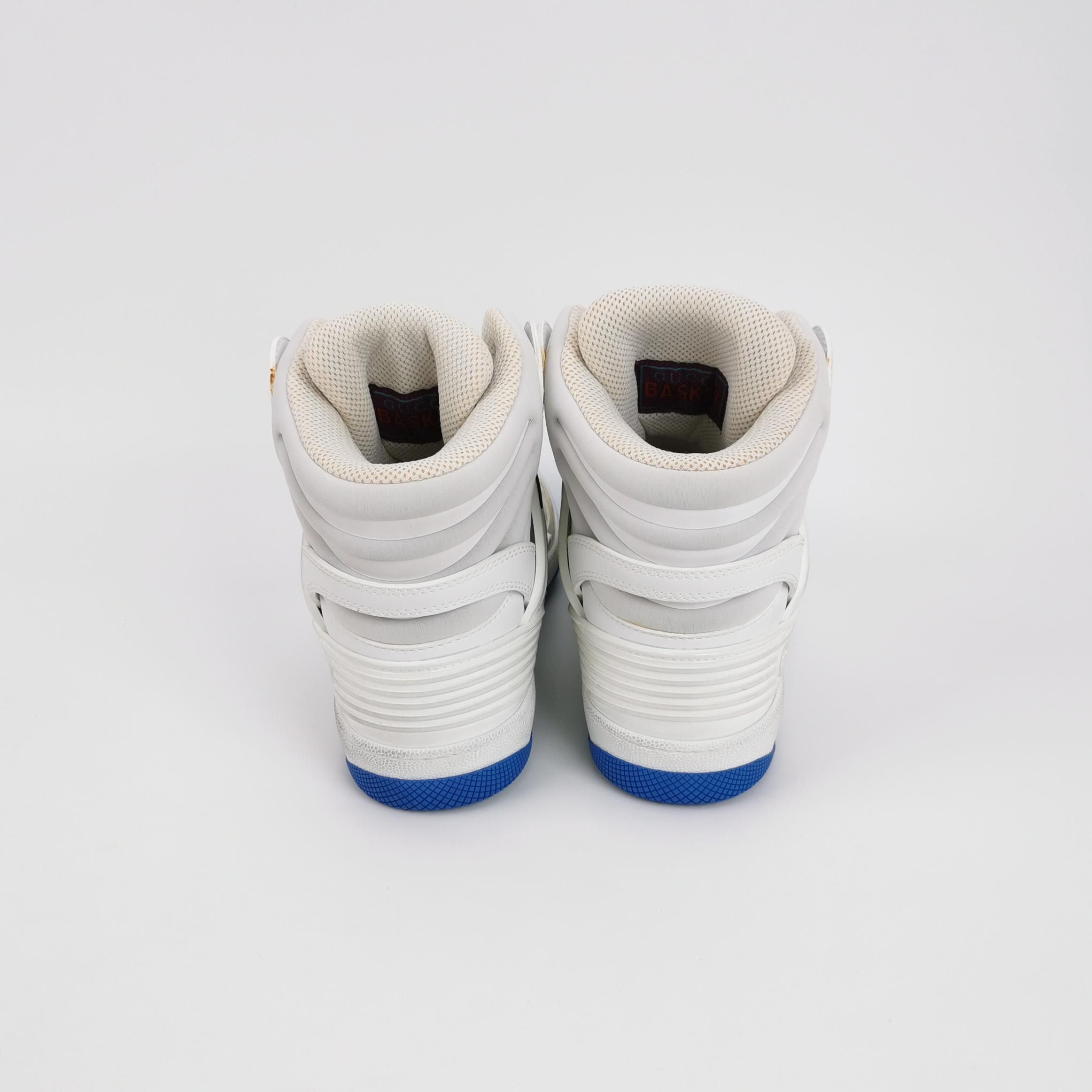 Gucci Gucci Basket Multi-Color Hi-Top Sneakers 40 Size US 7 / EU 40 - 5 Thumbnail