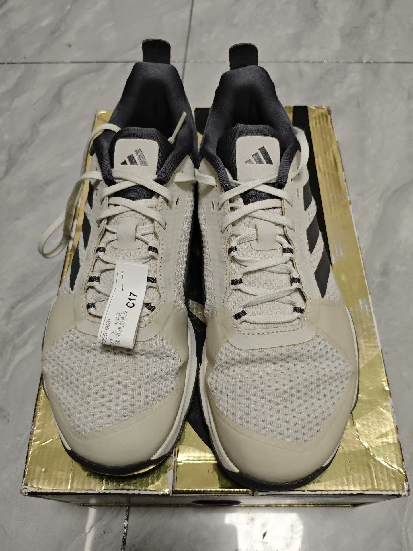 Adidas Adidas Training Gray Lowtop Sneakers 9 Men Size US 9 / EU 42 - 2 Thumbnail