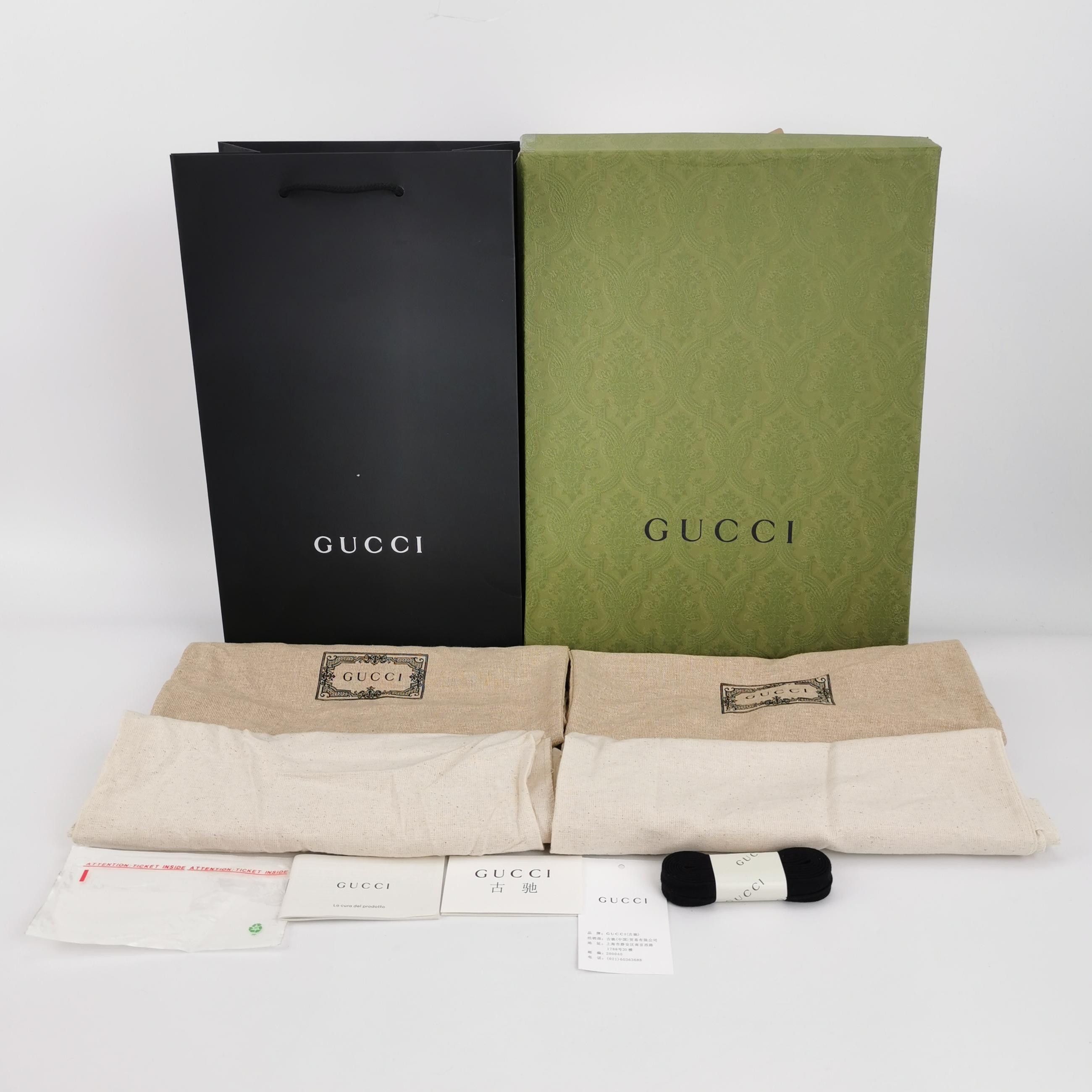 Gucci Gucci Tennis 1977 GG Suede High-Top Sneakers 38.5 Size US 8.5 / IT 38.5 - 7 Thumbnail