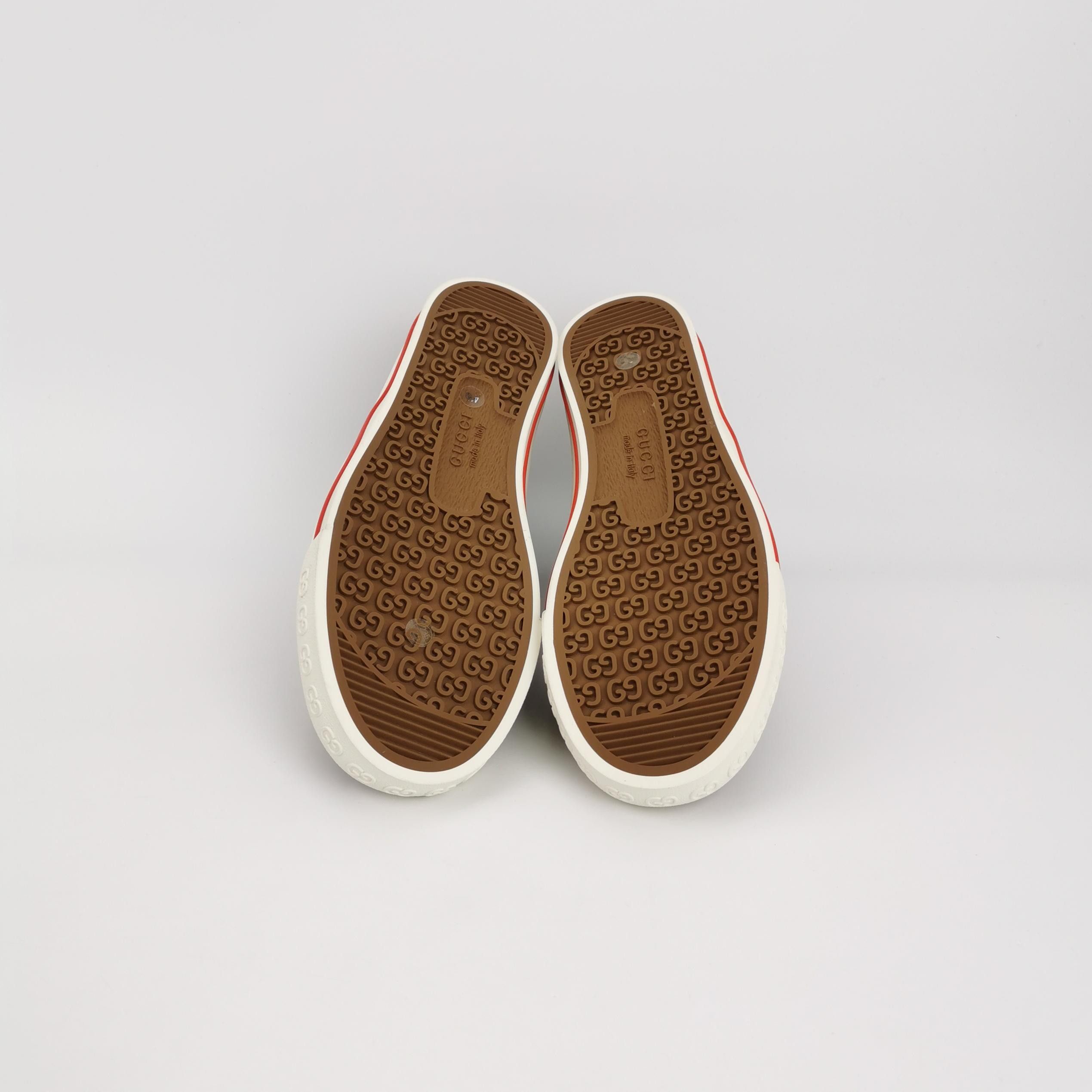 Gucci Gucci Tennis 1977 GG Suede High-Top Sneakers 38.5 Size US 8.5 / IT 38.5 - 6 Thumbnail