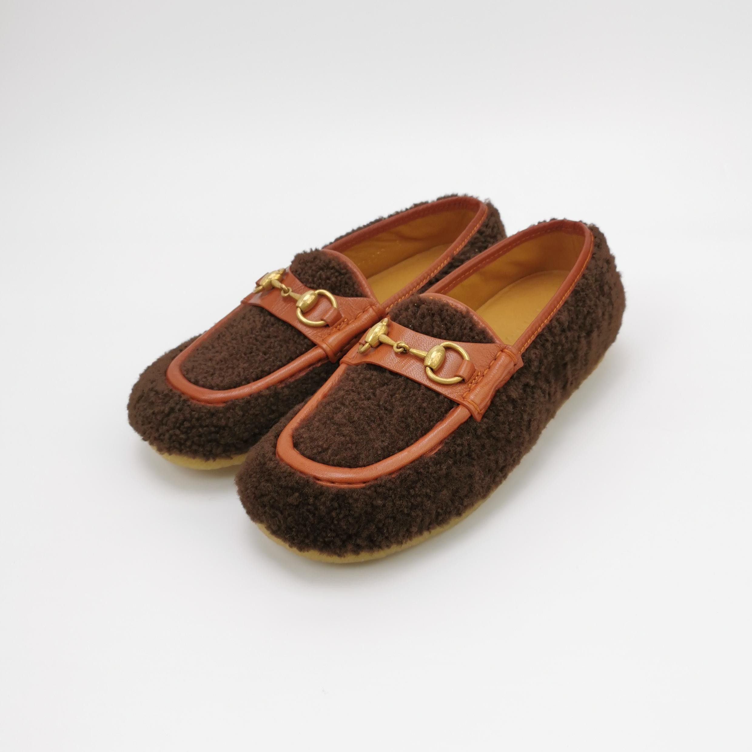 Gucci Gucci Horsebit Shearling Slip Ons 39 Size US 6 / EU 39 - 3 Thumbnail