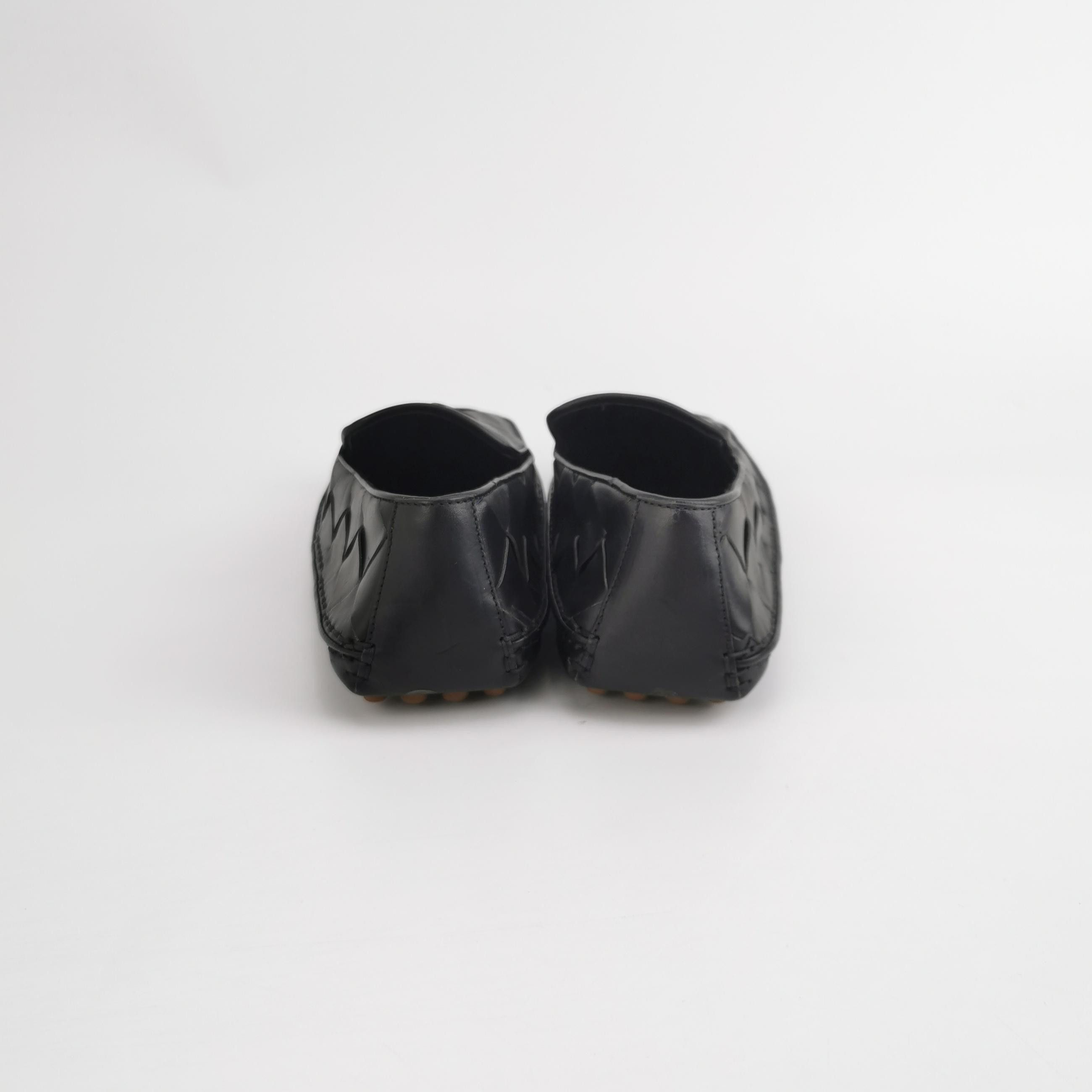 Bottega Veneta Bottega Veneta Intrecciato Leather Loafers 39.5 Size US 6 / EU 39 - 5 Thumbnail