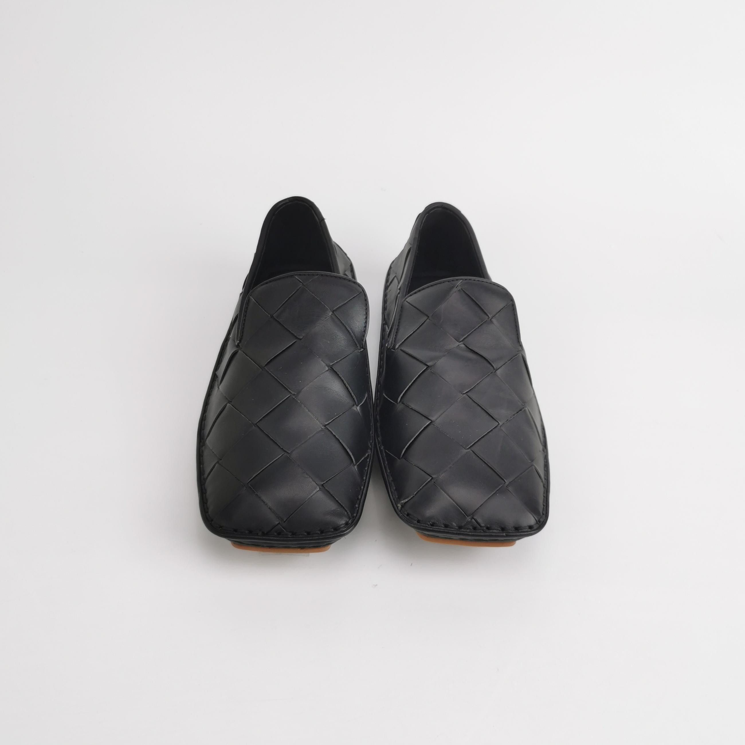 Bottega Veneta Bottega Veneta Intrecciato Leather Loafers 39.5 Size US 6 / EU 39 - 4 Thumbnail