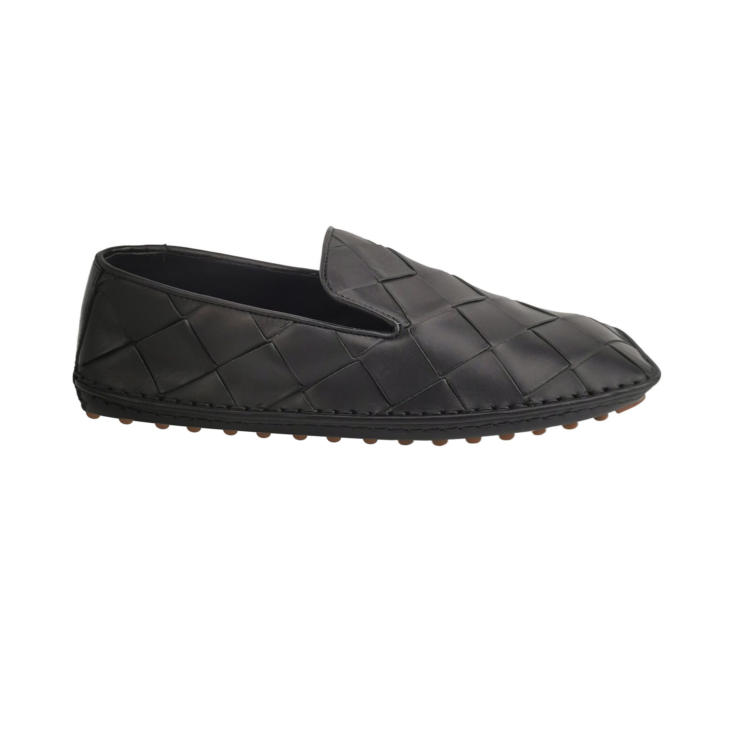 Bottega Veneta Bottega Veneta Intrecciato Leather Loafers 39.5 Size US 6 / EU 39 - 2 Thumbnail