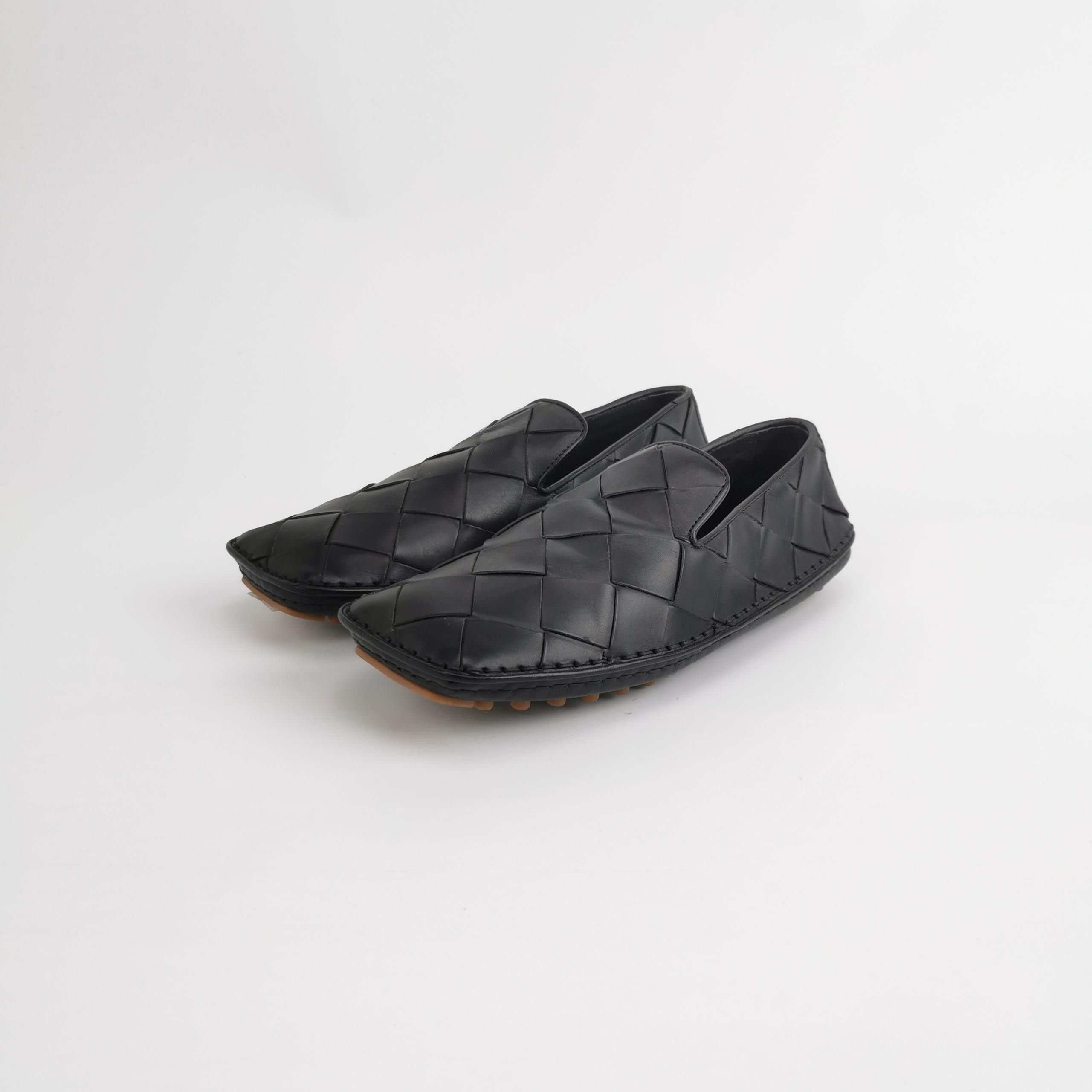 Bottega Veneta Bottega Veneta Intrecciato Leather Loafers 39.5 Size US 6 / EU 39 - 3 Thumbnail