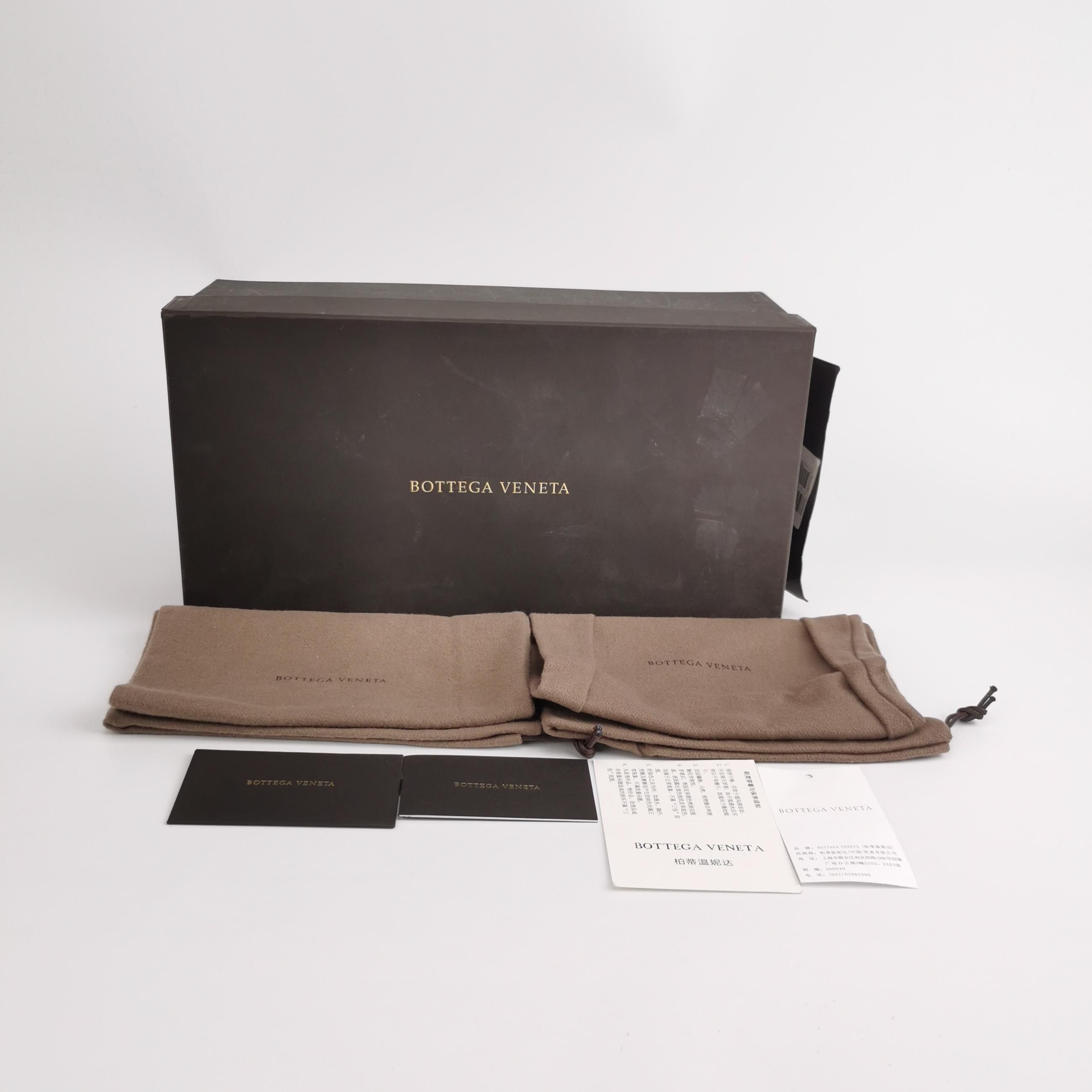 Bottega Veneta Bottega Veneta Intrecciato Leather Loafers 39.5 Size US 6 / EU 39 - 7 Thumbnail